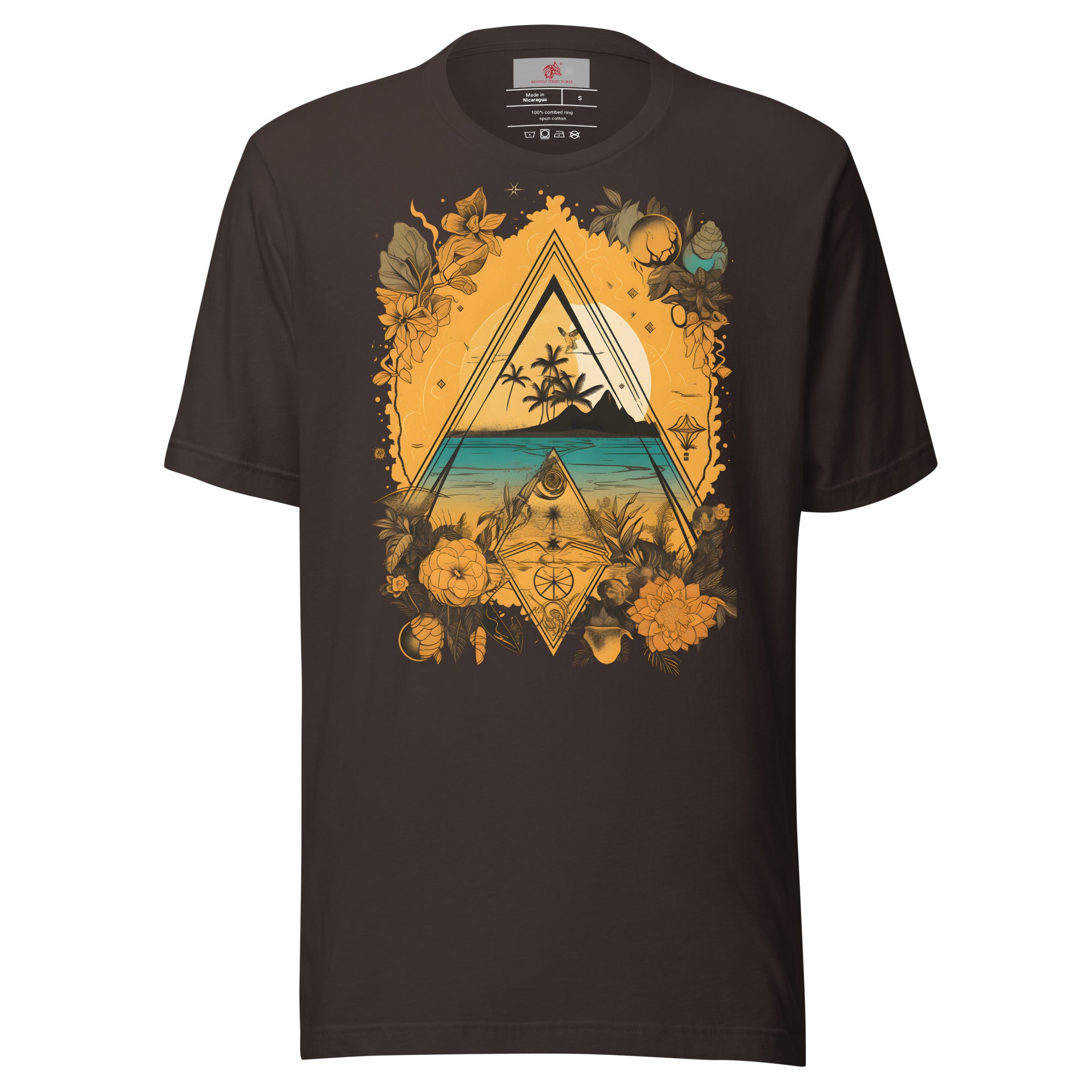 Sacred Sunset Unisex t-shirt - Redwolf Jersey Works