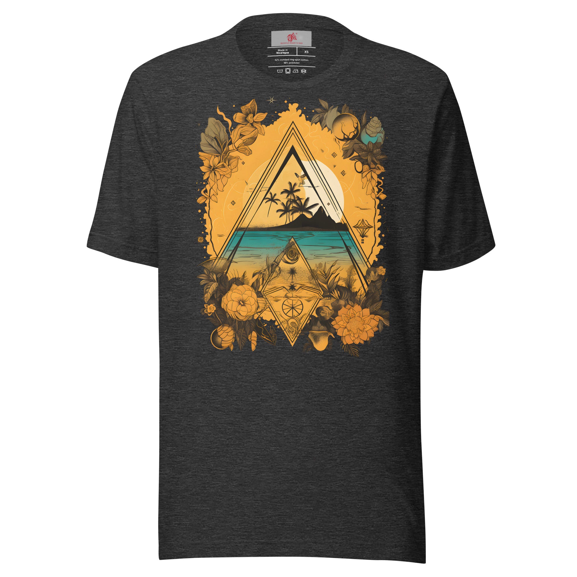 Sacred Sunset Unisex t-shirt - Redwolf Jersey Works
