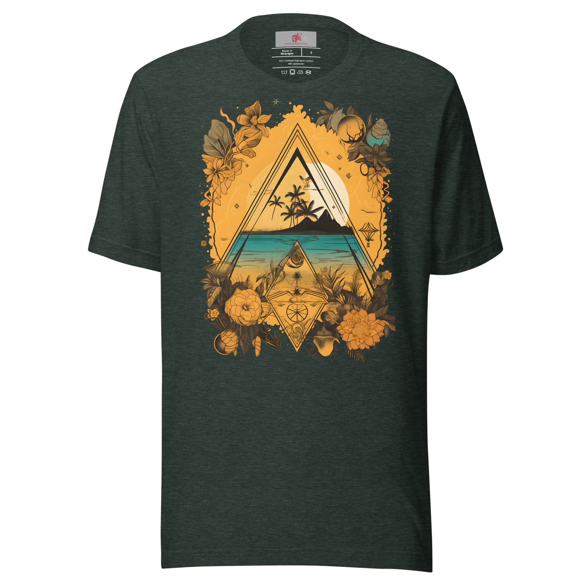Sacred Sunset Unisex t-shirt - Redwolf Jersey Works