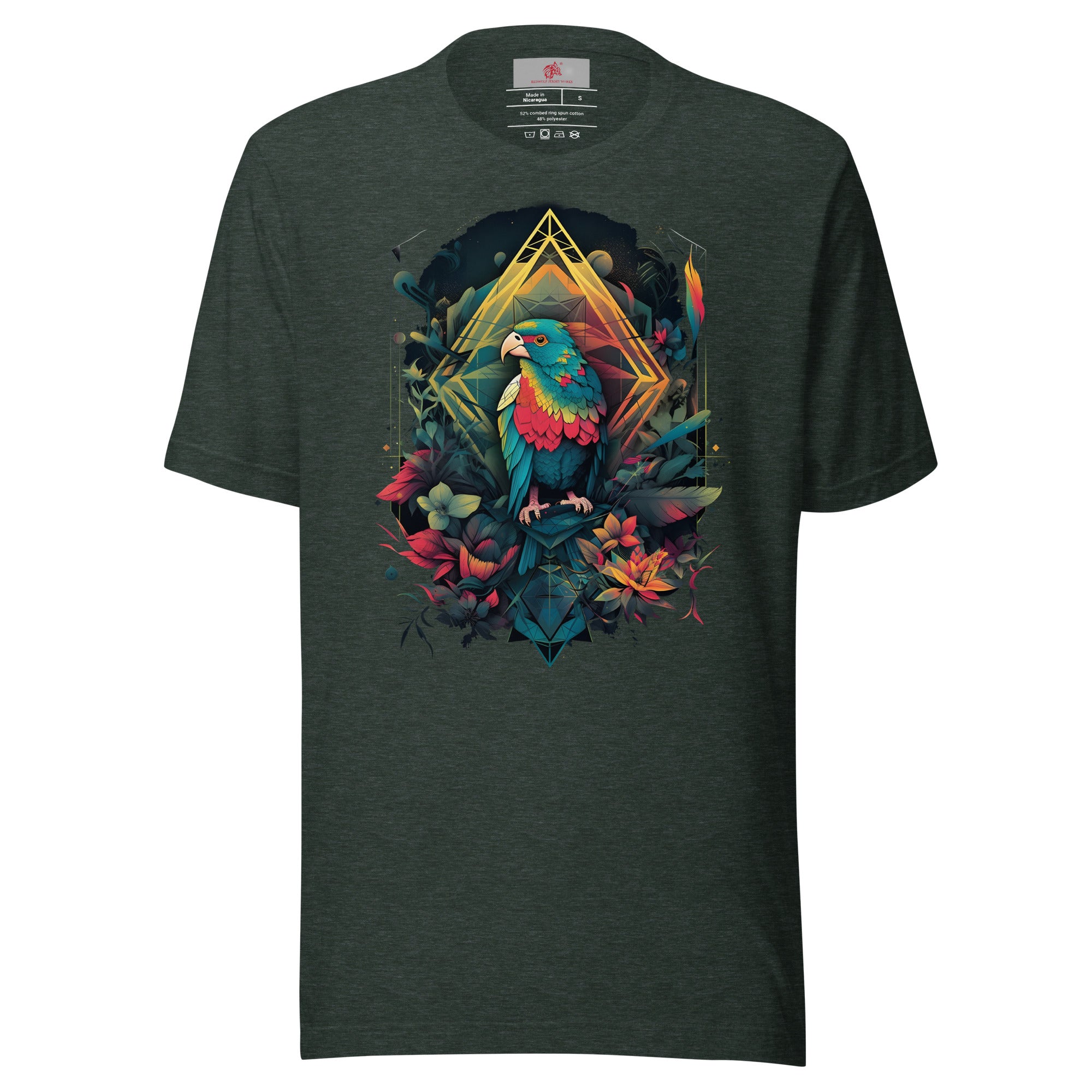 Birds of Paradise 2 Unisex t-shirt - Redwolf Jersey Works