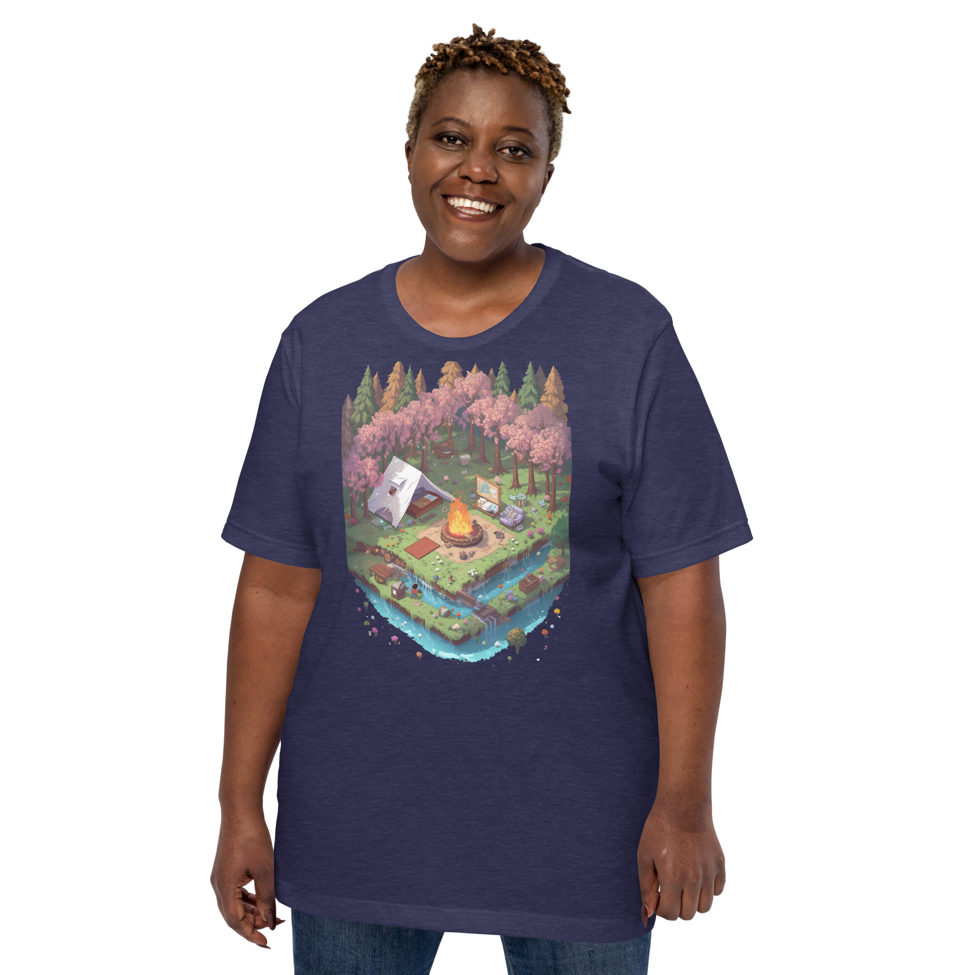 Pixel Spring Graphic T-shirt