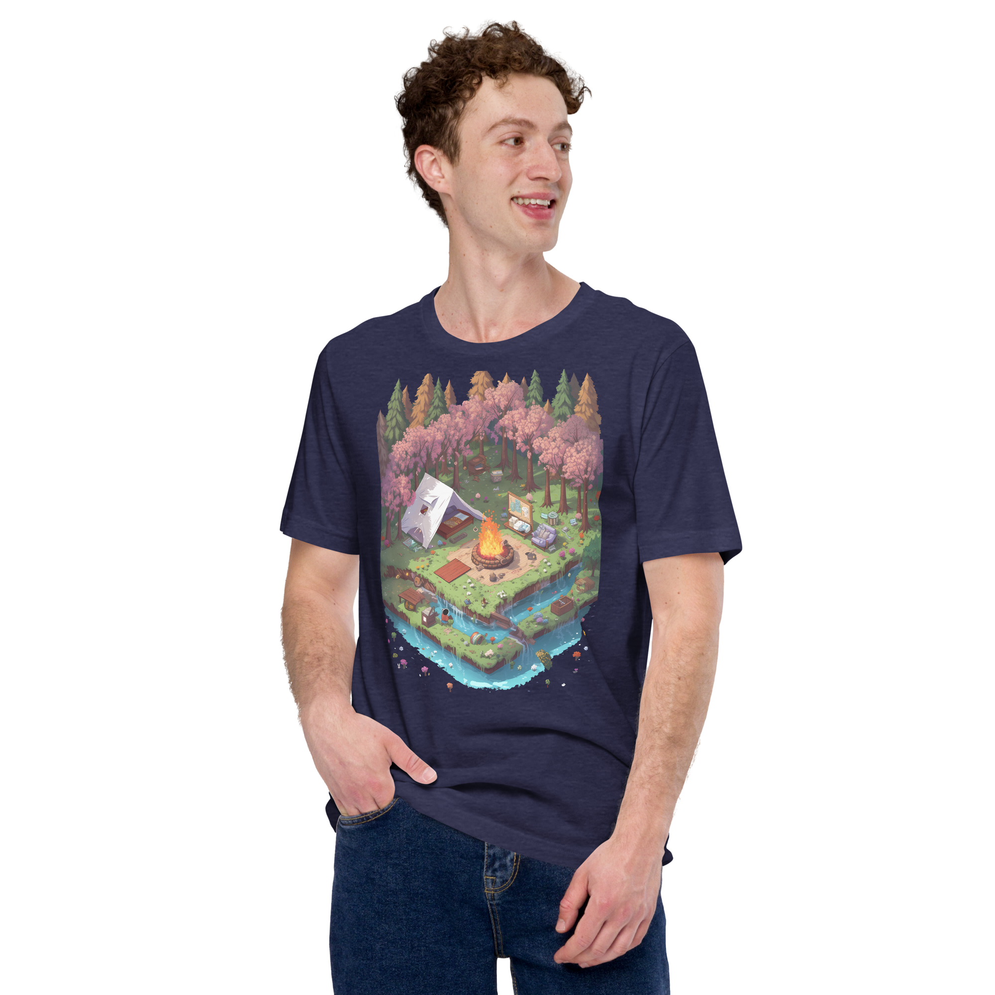 Pixel Spring Graphic T-shirt