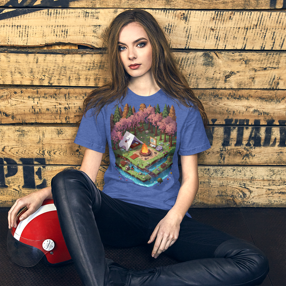 Pixel Spring Graphic T-shirt