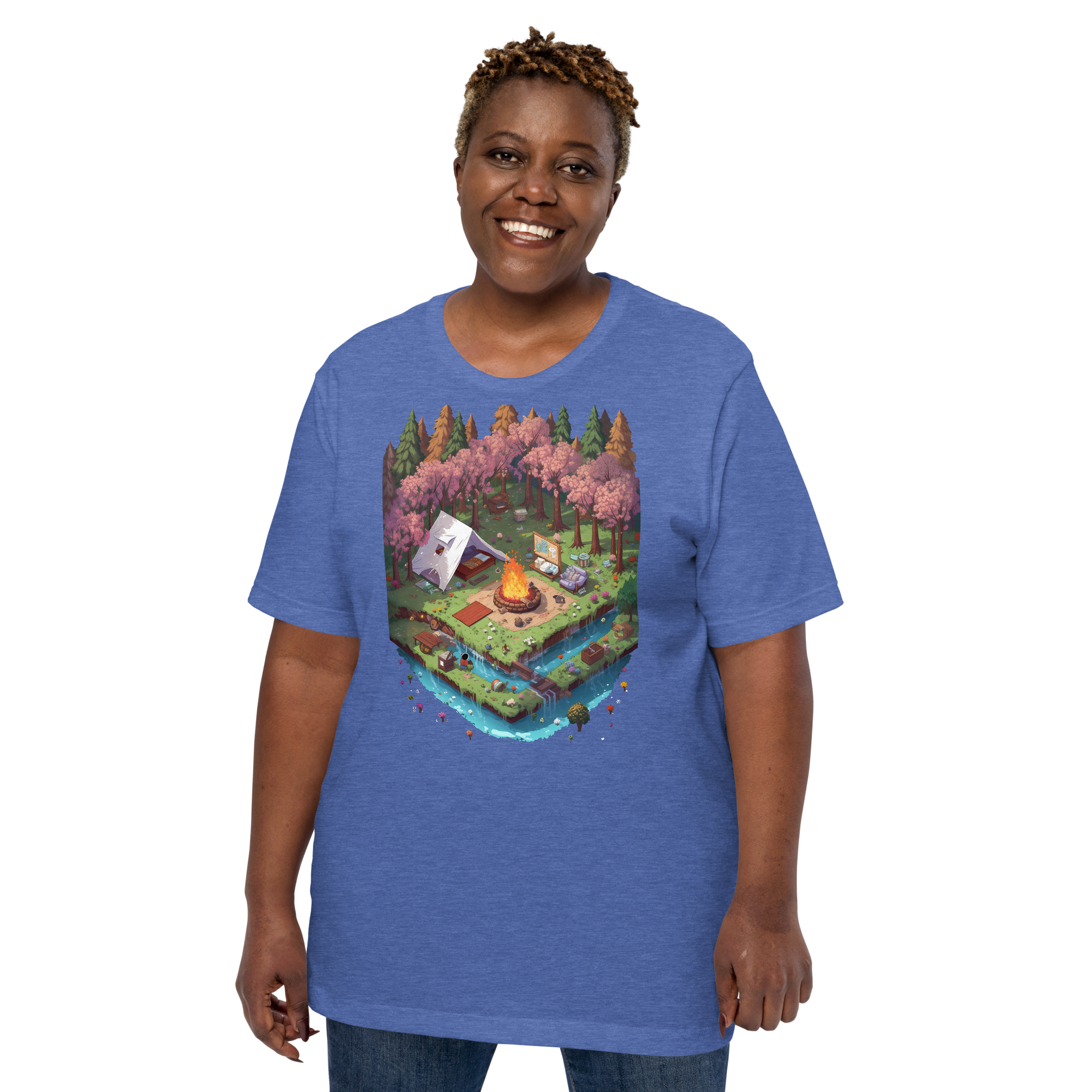 Pixel Spring Graphic T-shirt