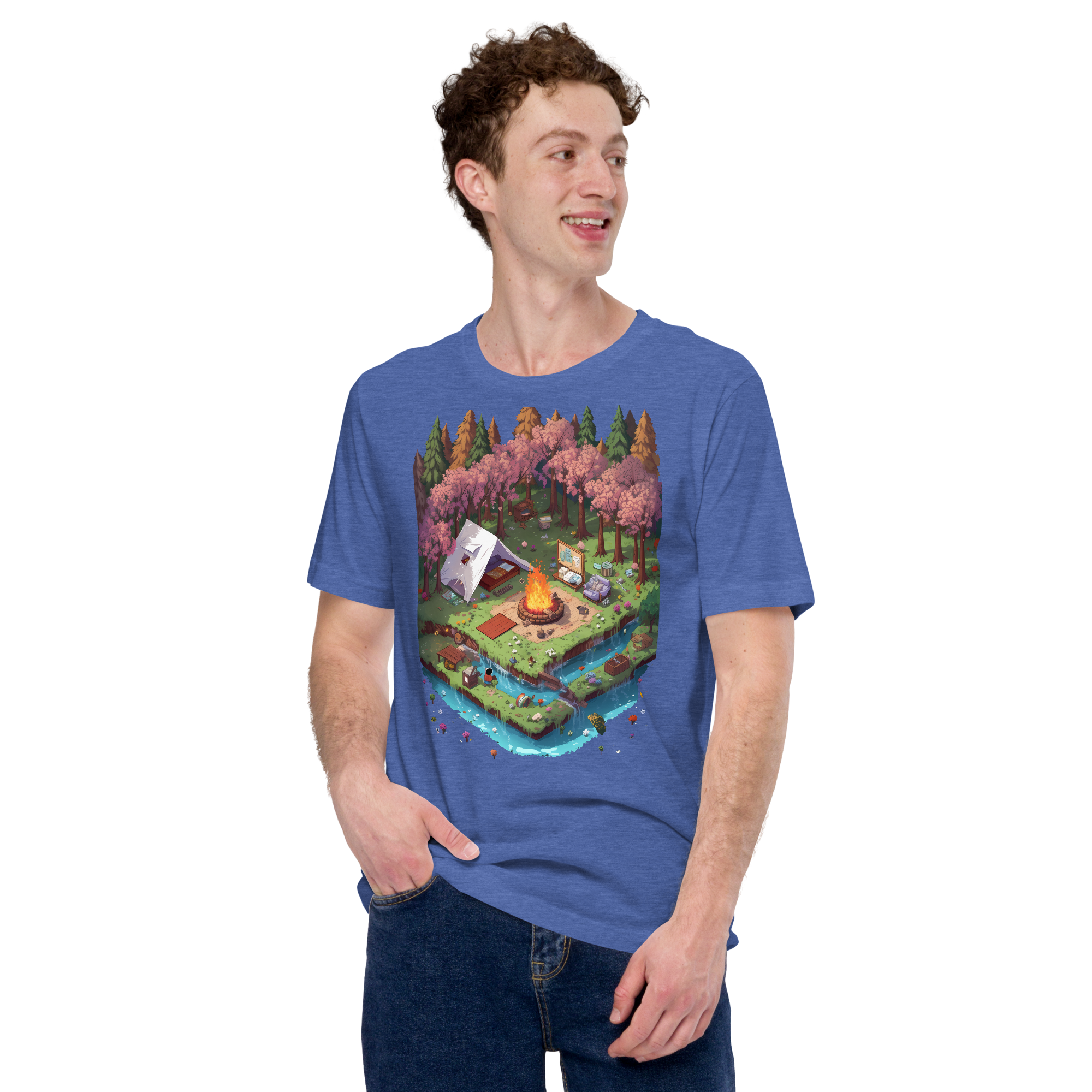 Pixel Spring Graphic T-shirt