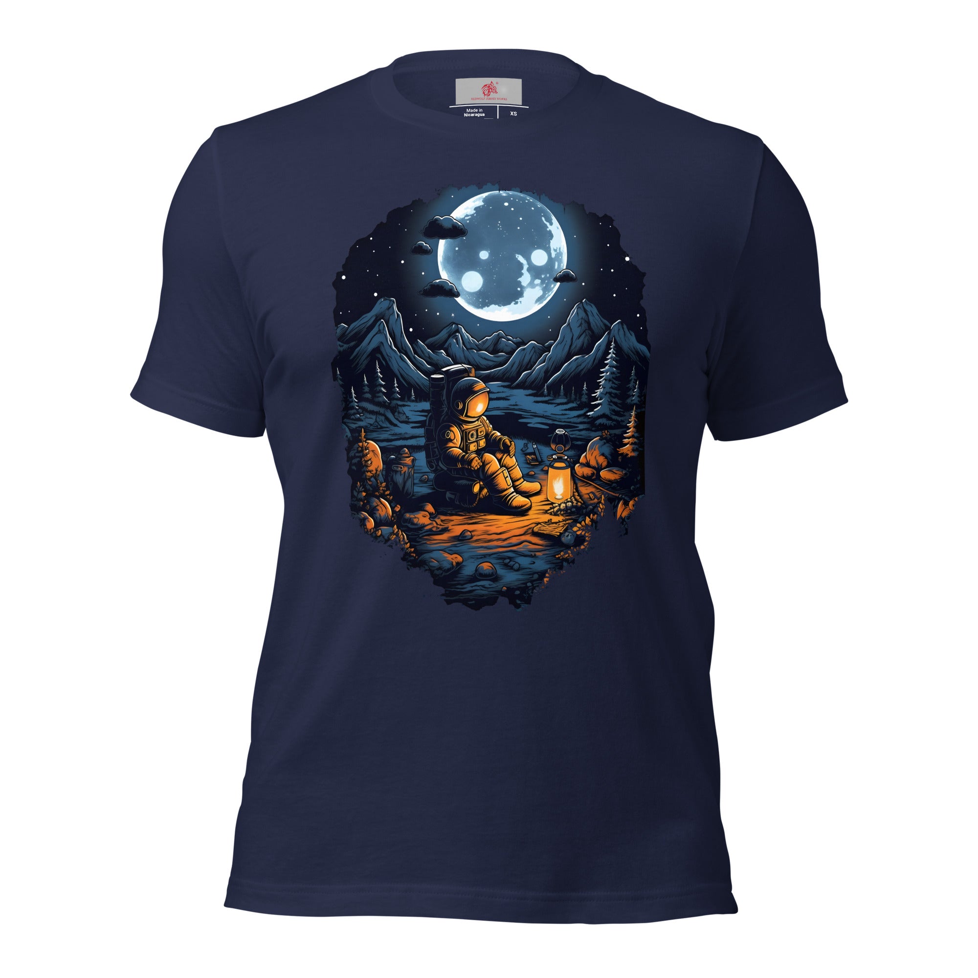 Lunar Luminary Graphic t-shirt - Redwolf Jersey Works