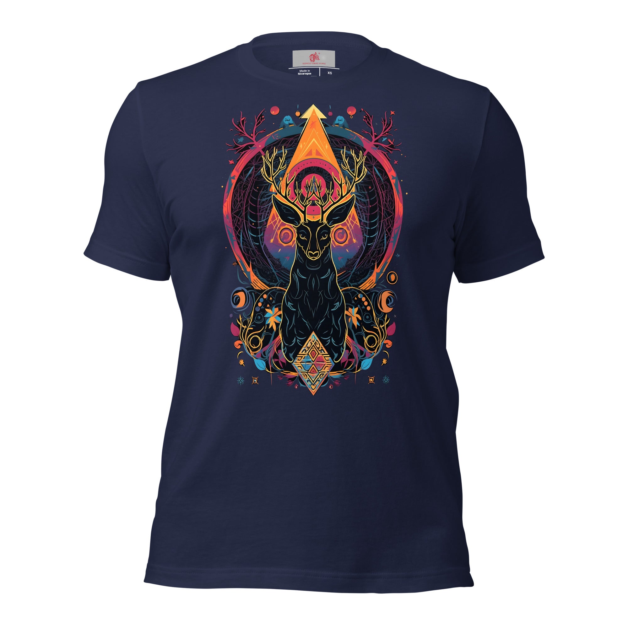 Sacred Stag Unisex t-shirt - Redwolf Jersey Works