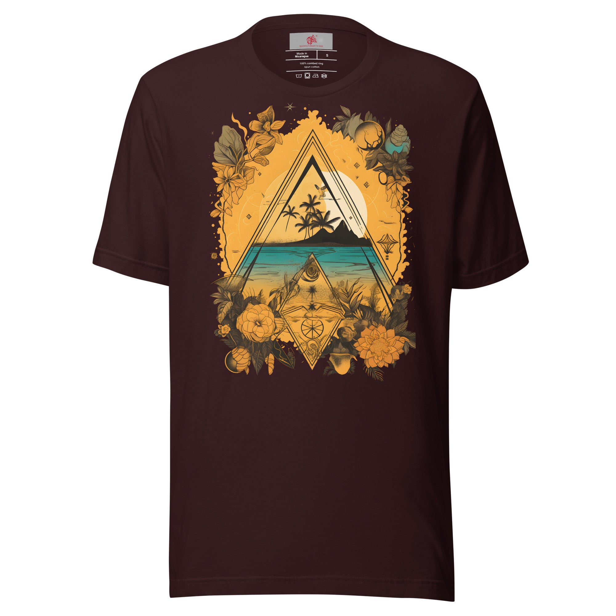Sacred Sunset Unisex t-shirt - Redwolf Jersey Works