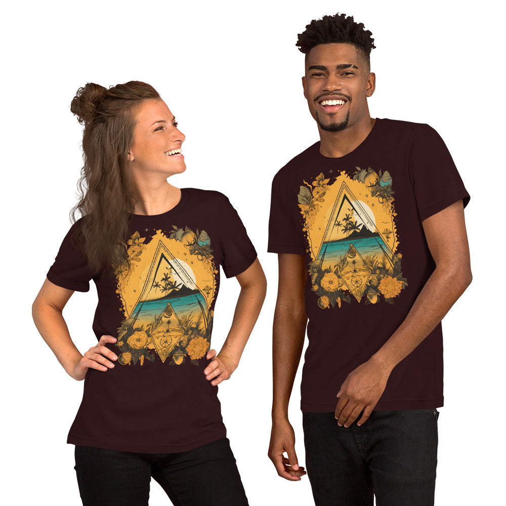 Sacred Sunset Unisex t-shirt - Redwolf Jersey Works