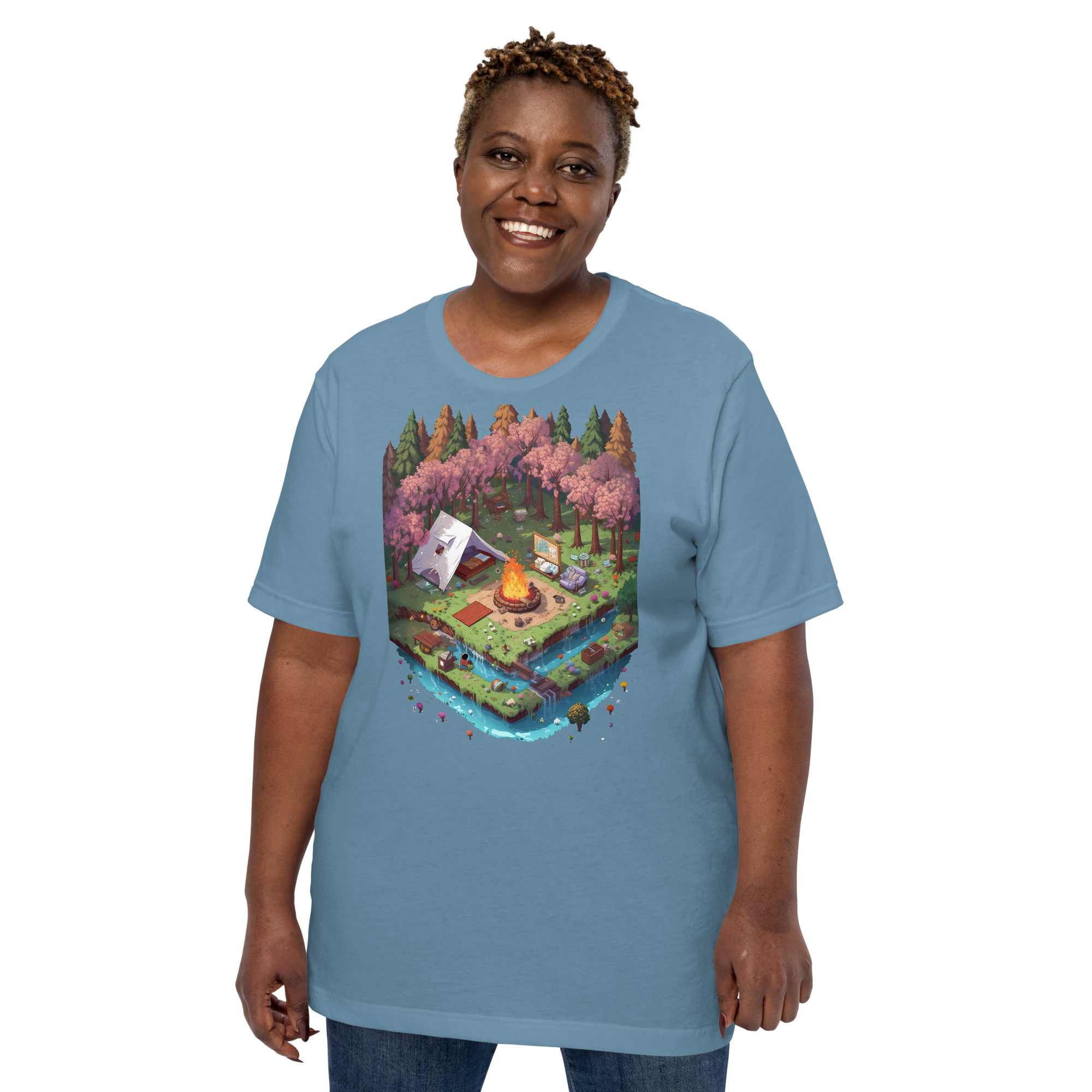 Pixel Spring Graphic T-shirt