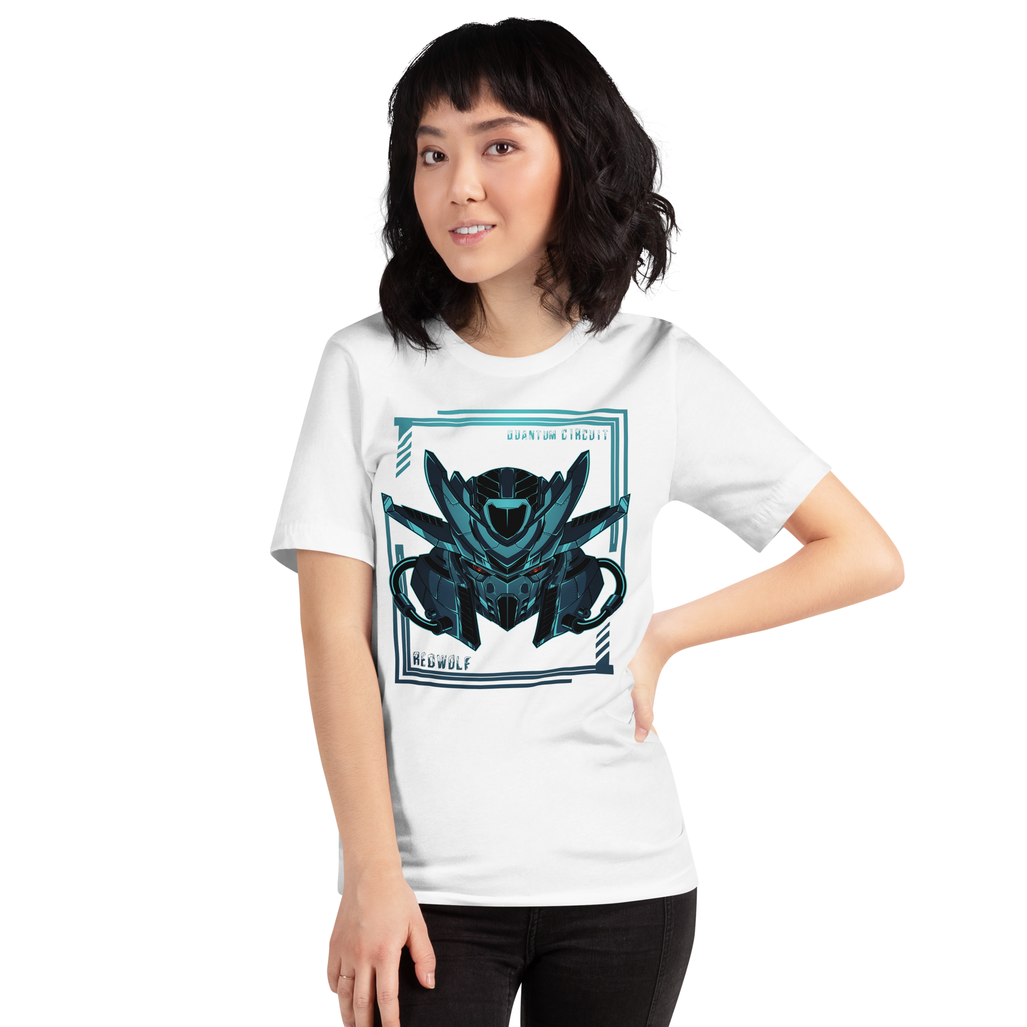 Quantum Circuit Helmet 1 Graphic Teeshirt