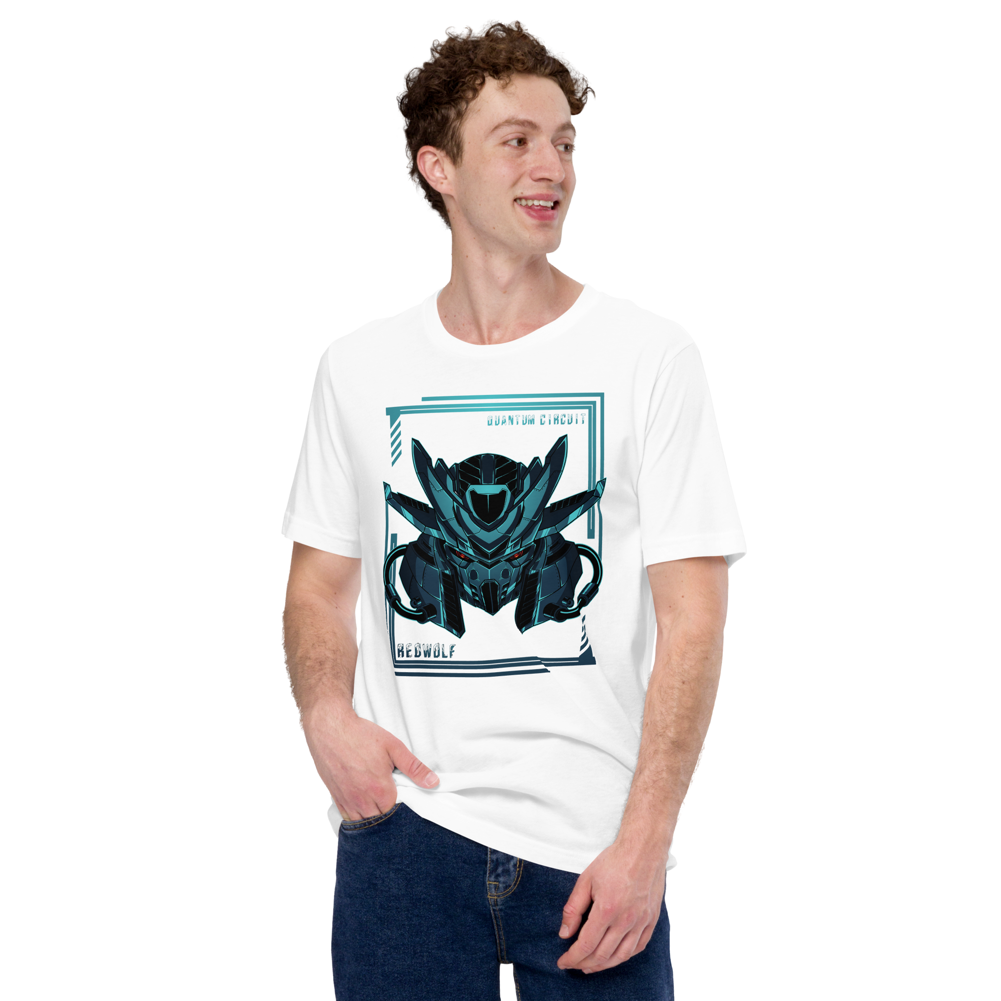 Quantum Circuit Helmet 1 Graphic Teeshirt