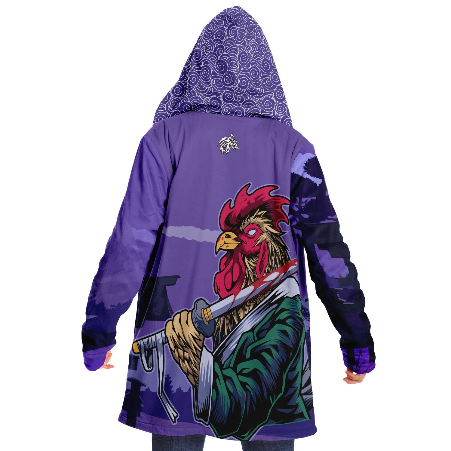 Samurai Rooster Cloak - Redwolf Jersey Works