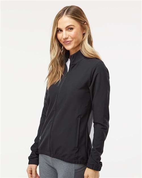 Embroidered Adidas 3 Stripes Warm Up Jacket - Redwolf Jersey Works