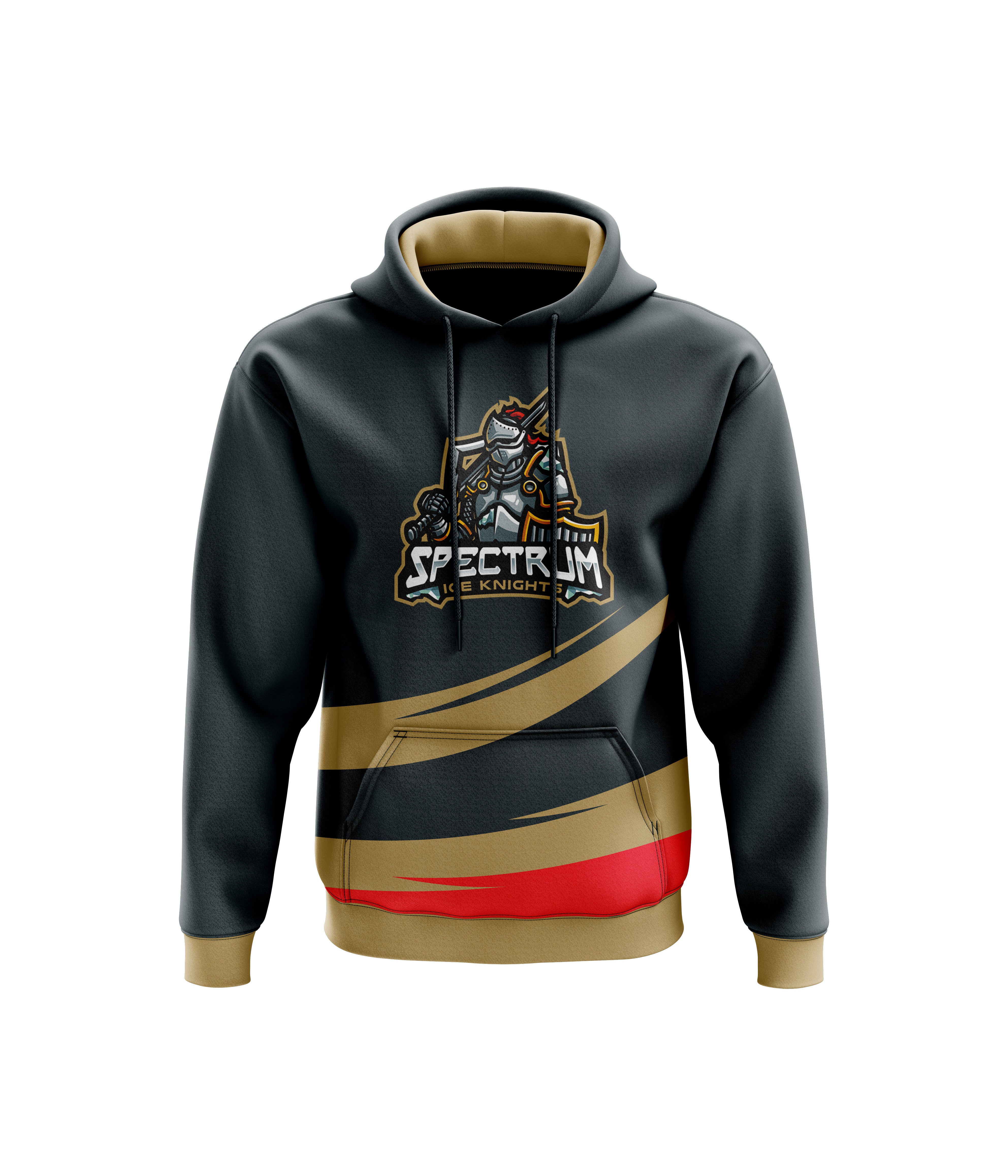Spectrum Ice Knights Hoodie - Redwolf Jersey Works