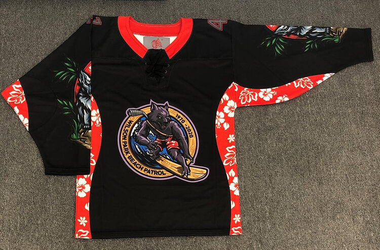 Wilson Park Beach Patrol Sublimated Jersey - Jersey Only - Redwolf Jersey Works