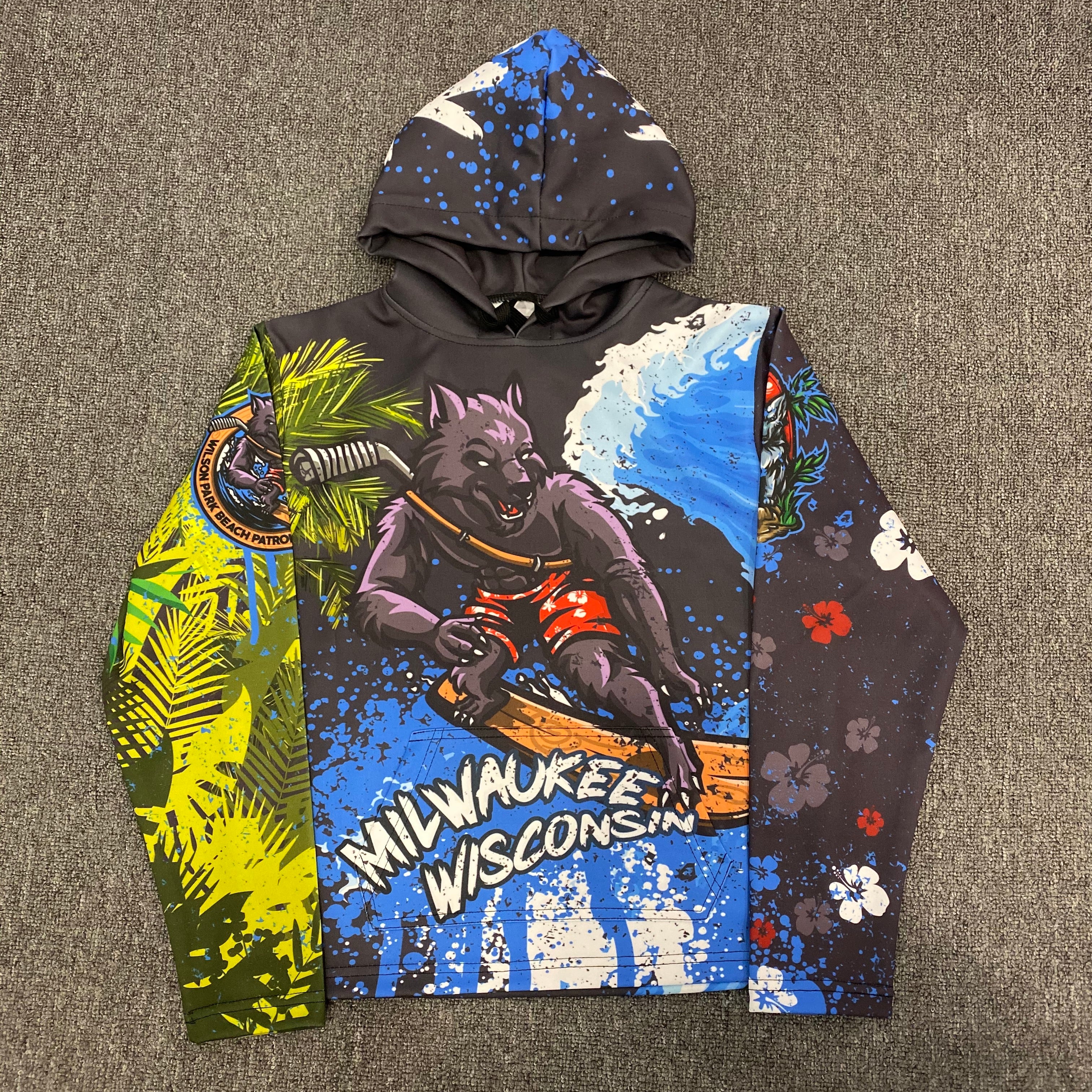 Wilson Park Beach Patrol Hoodies - Redwolf Jersey Works