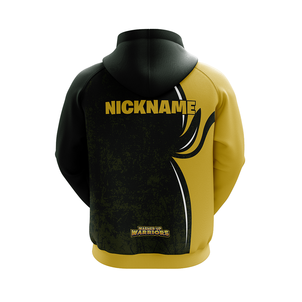 Washed Up Warriors Hoodie - Redwolf Jersey Works