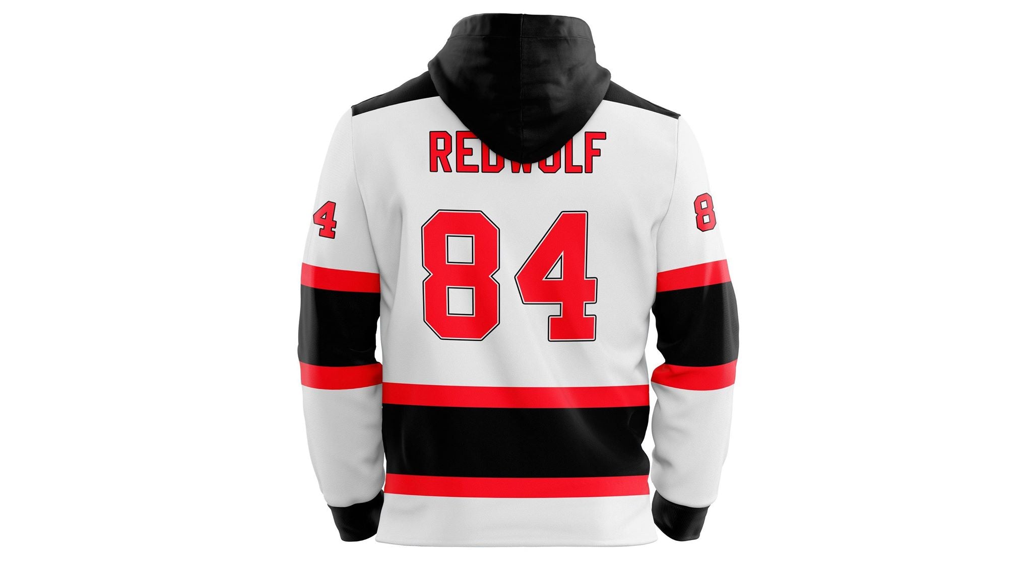 LC Warhawks Replica Hoodie White - Redwolf Jersey Works