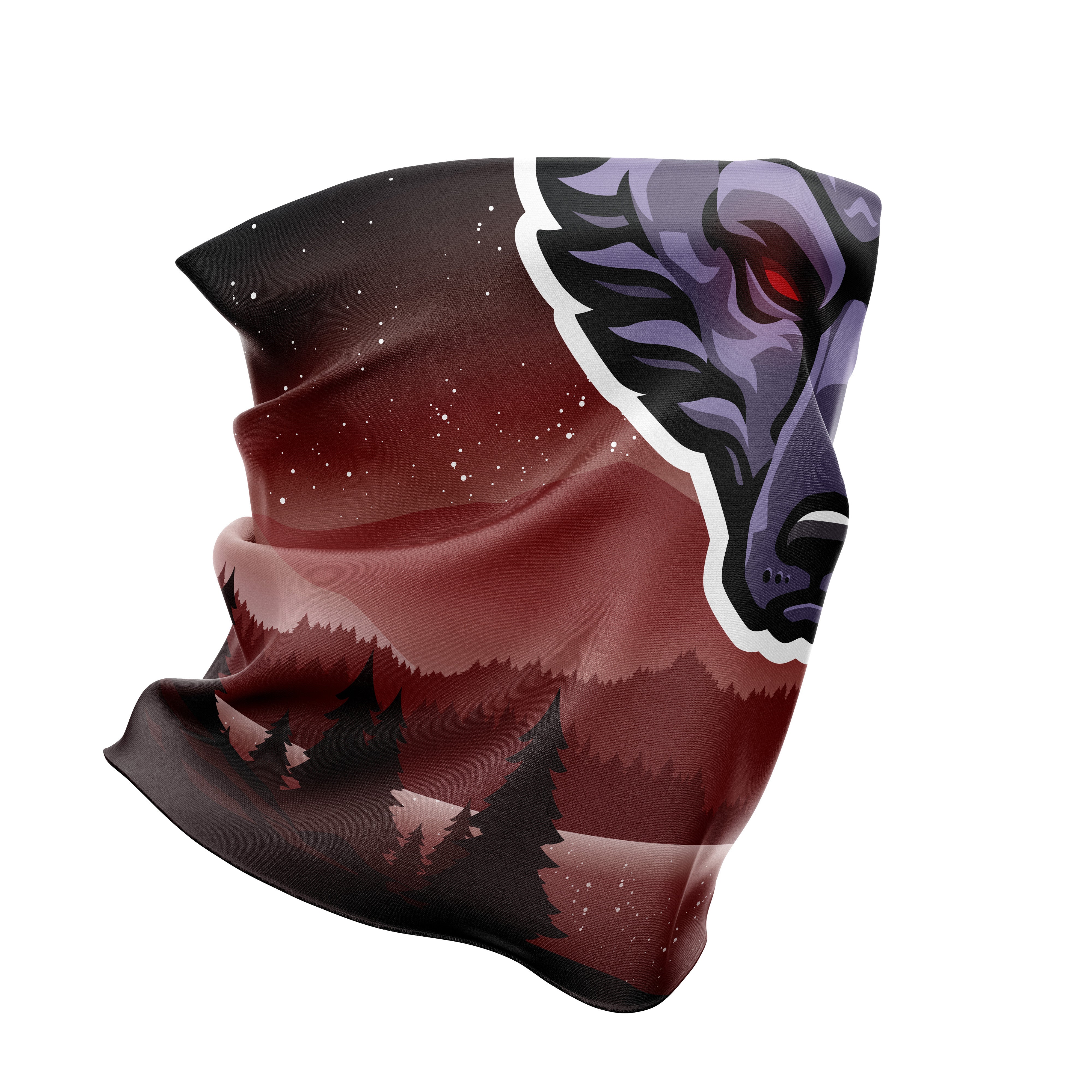 SHAW Bandanna face mask - Redwolf Jersey Works