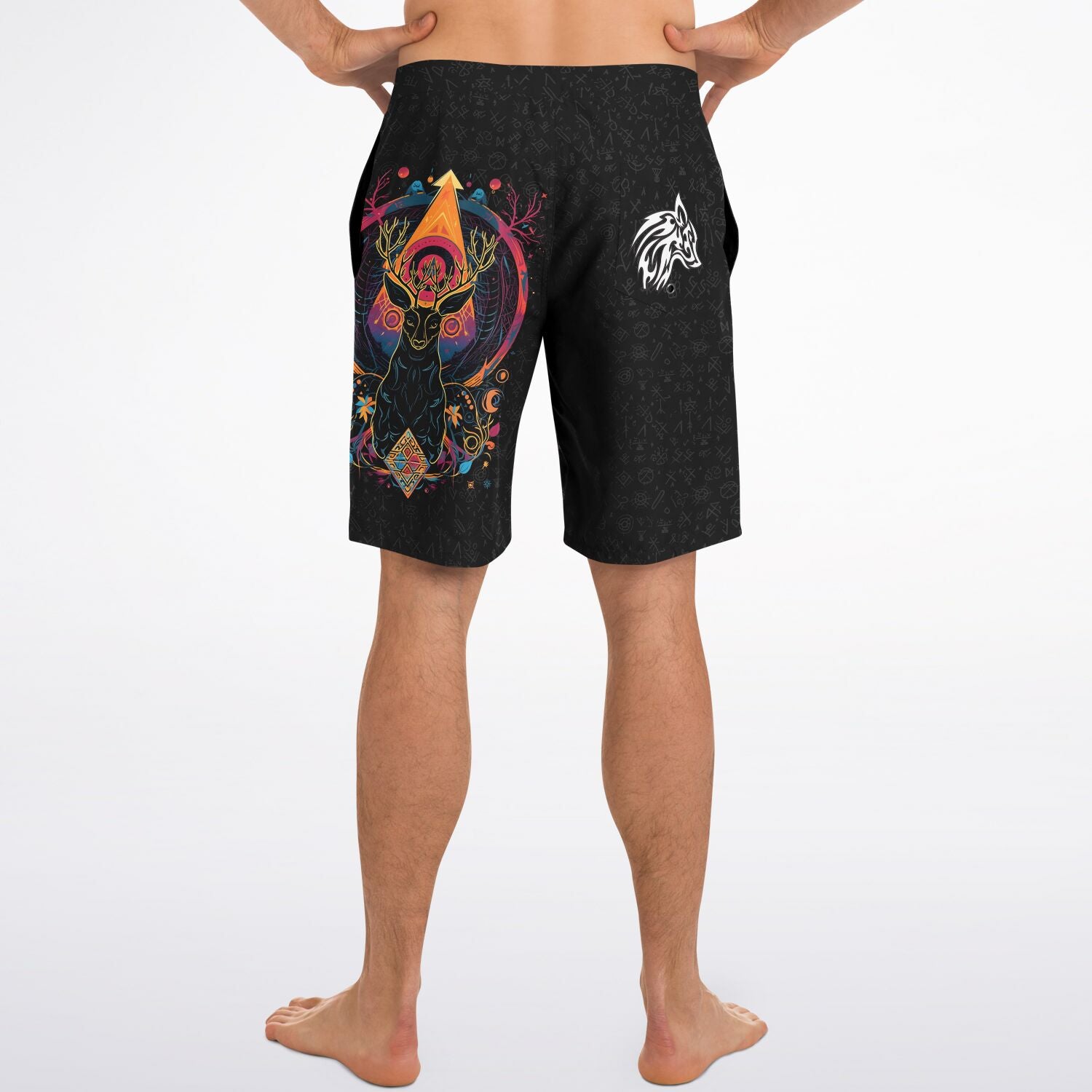 Lupine Dreams Board Shorts - Redwolf Jersey Works