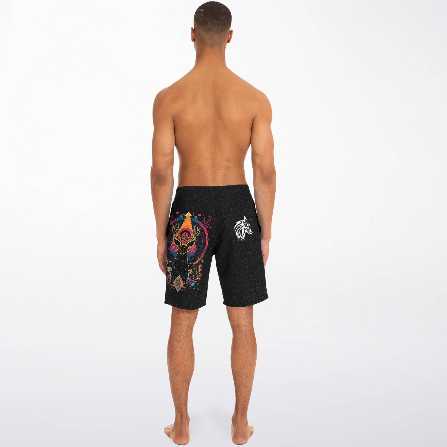 Lupine Dreams Board Shorts - Redwolf Jersey Works