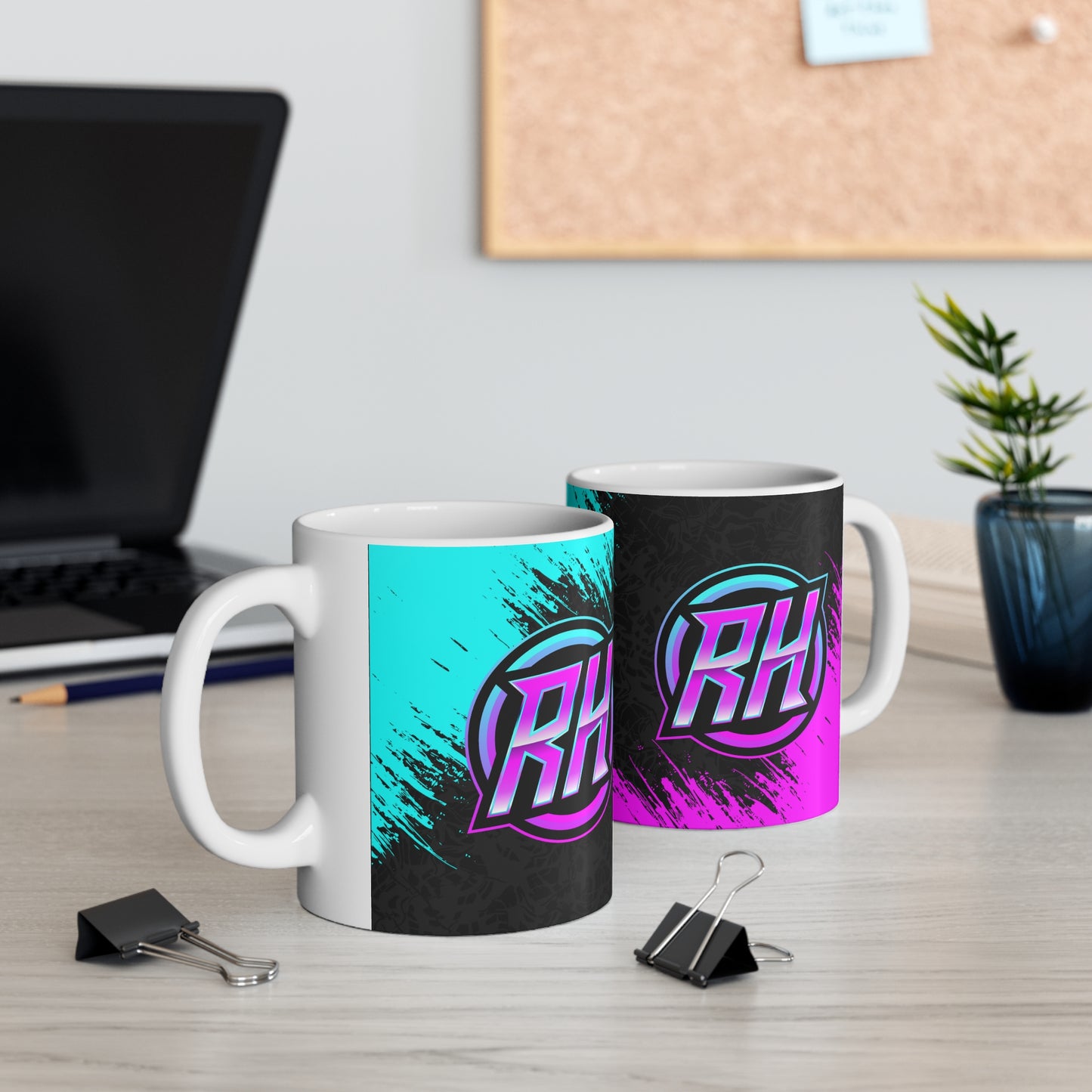 Rush Hour White Ceramic Mug 11oz