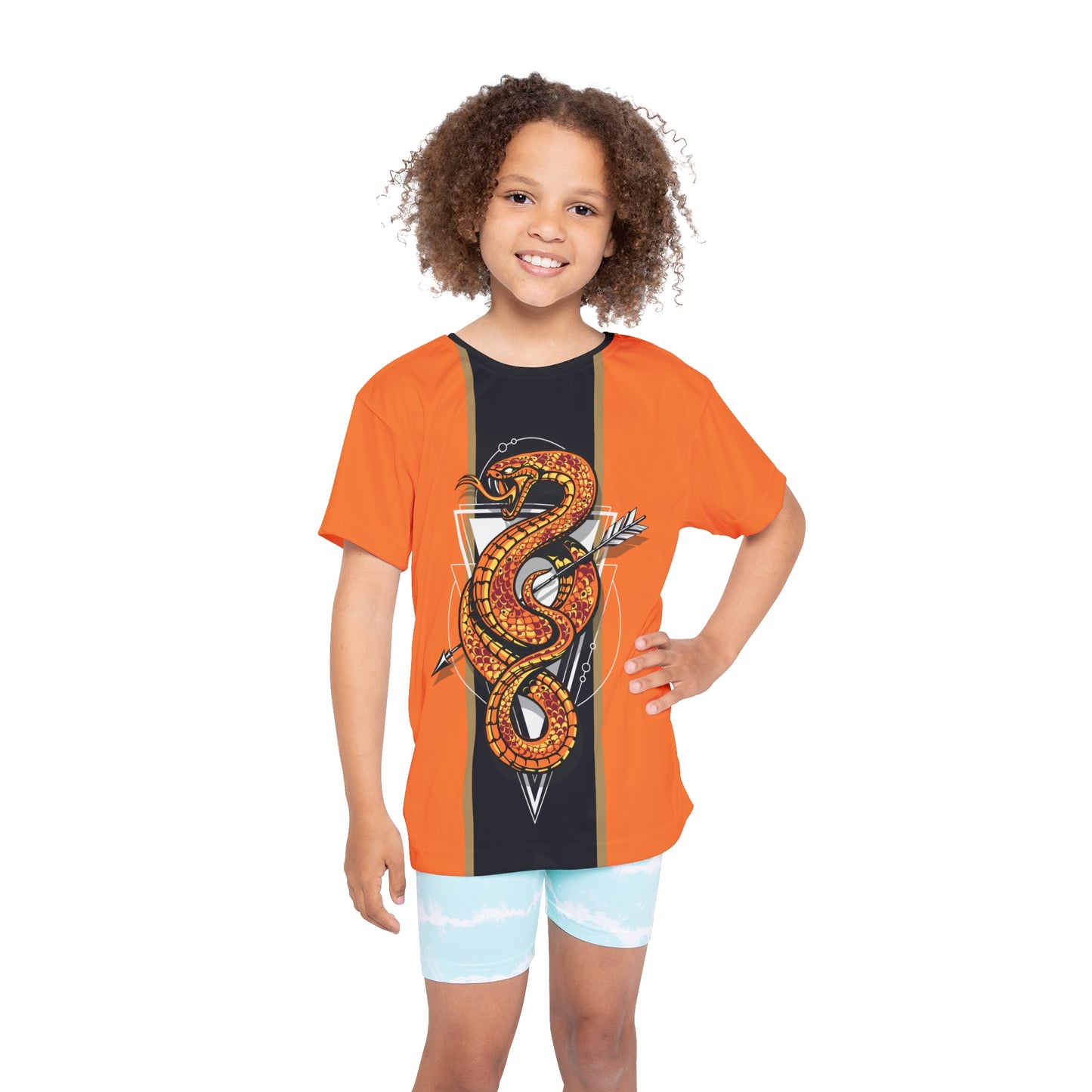Viper Kids Performance T-shirt Orange Edition