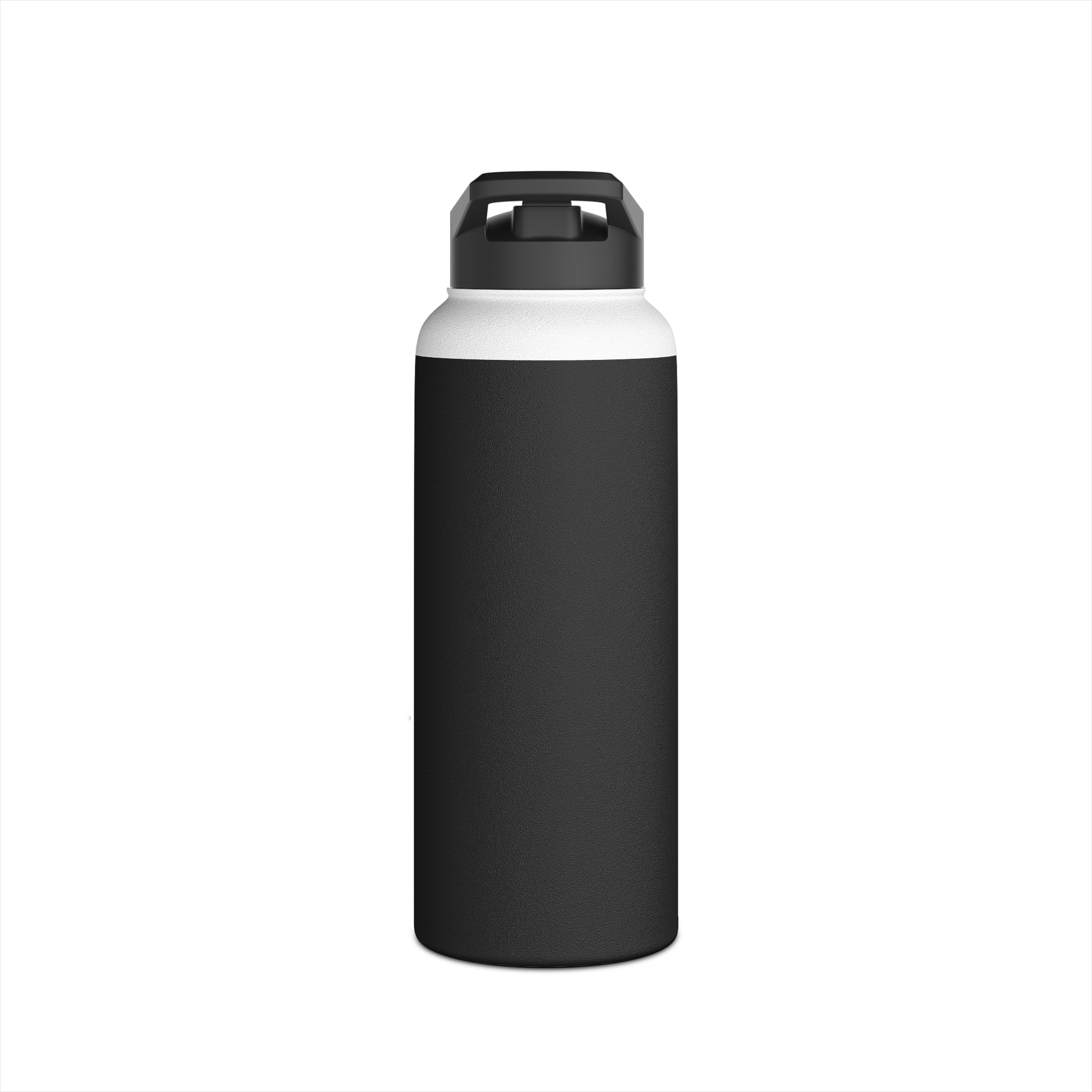 Hyperion Stainless Steel Water Bottle Black, Standard Lid