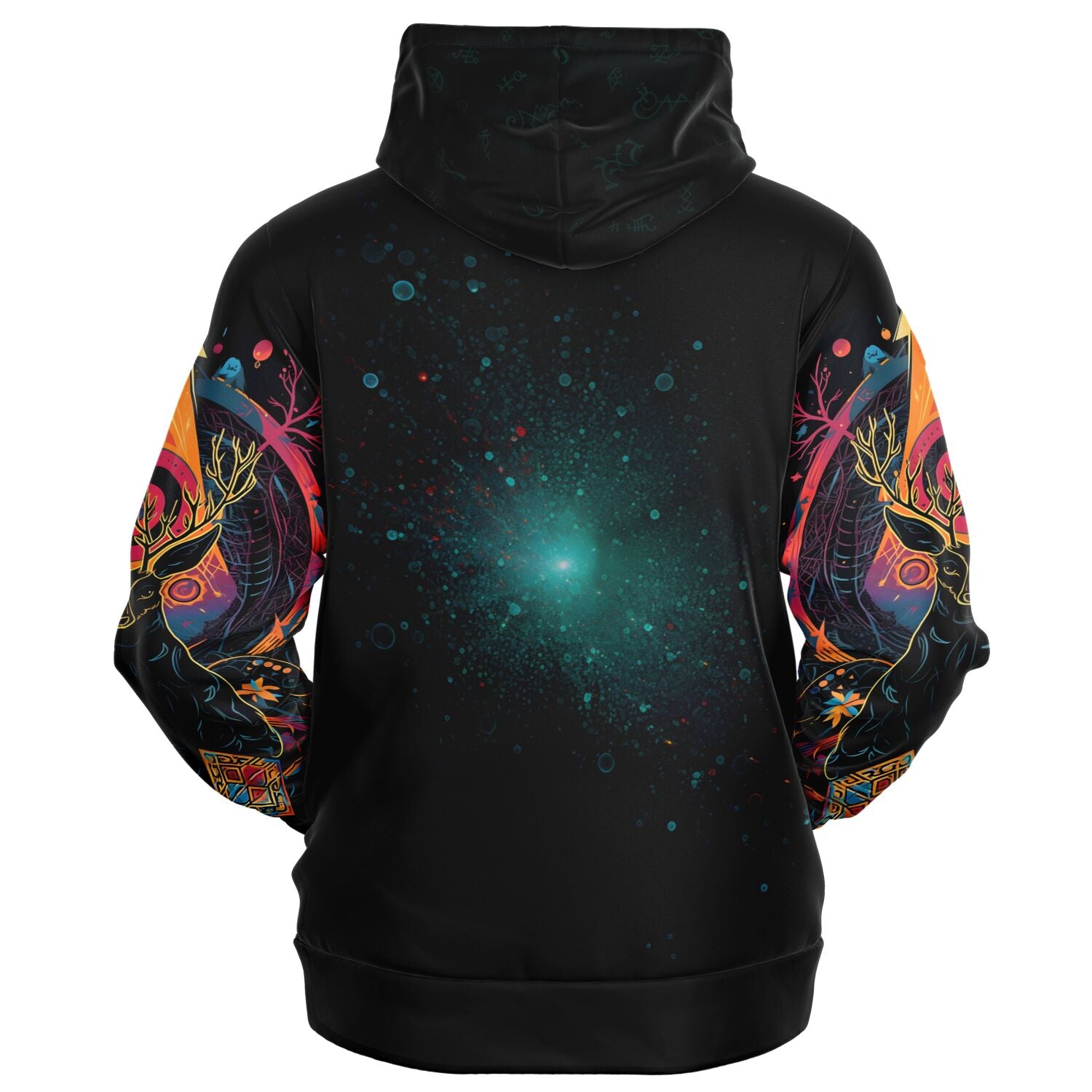 Lupine Dreams Athletic Zip Hoodie - Redwolf Jersey Works