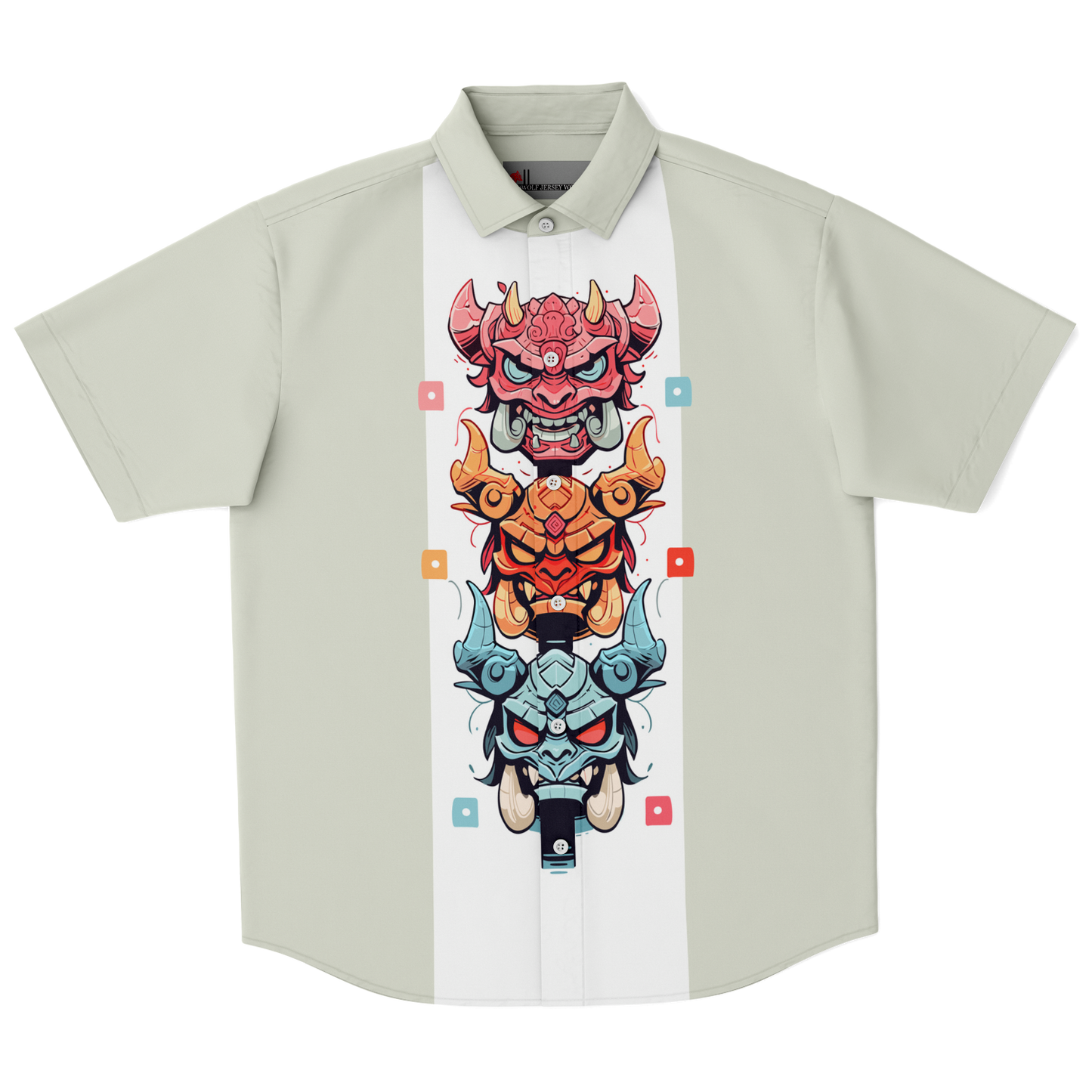 3 Tikis Retro Bowling Shirt v2