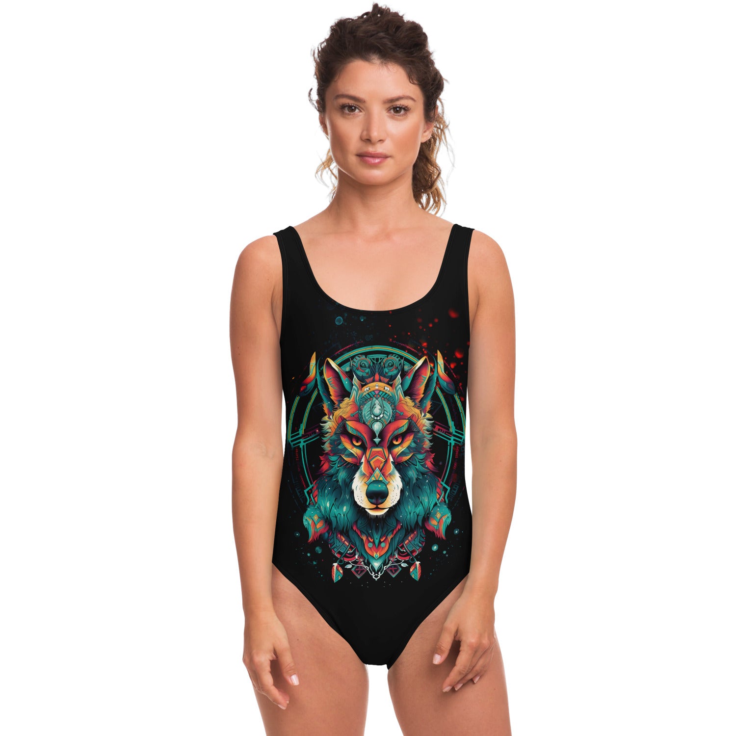 Lupine Dreams 2 Women's Swimsuit - Redwolf Jersey Works