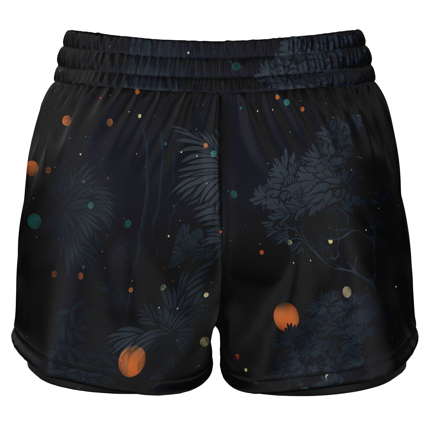 Tigrine Trance Women's 2-in-1 Shorts - Redwolf Jersey Works