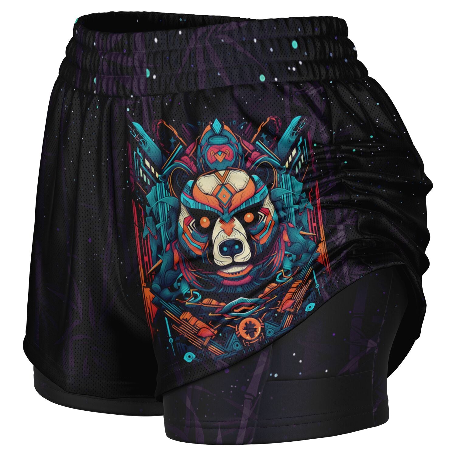 Bamboo Beats Women's 2-in-1 Shorts - Redwolf Jersey Works