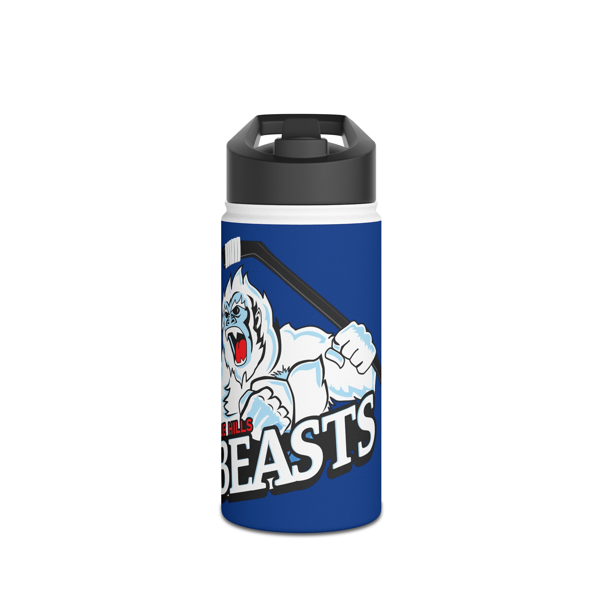 Blue Hills Beasts Stainless Steel Water Bottle, Standard Lid