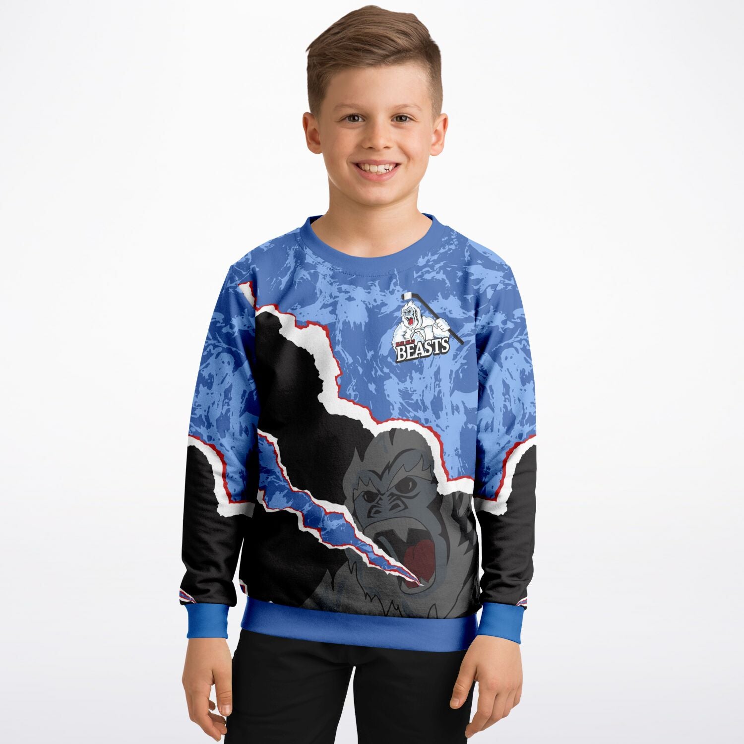Blue Hills Beasts Kids/Youth Athletic Sweatshirt