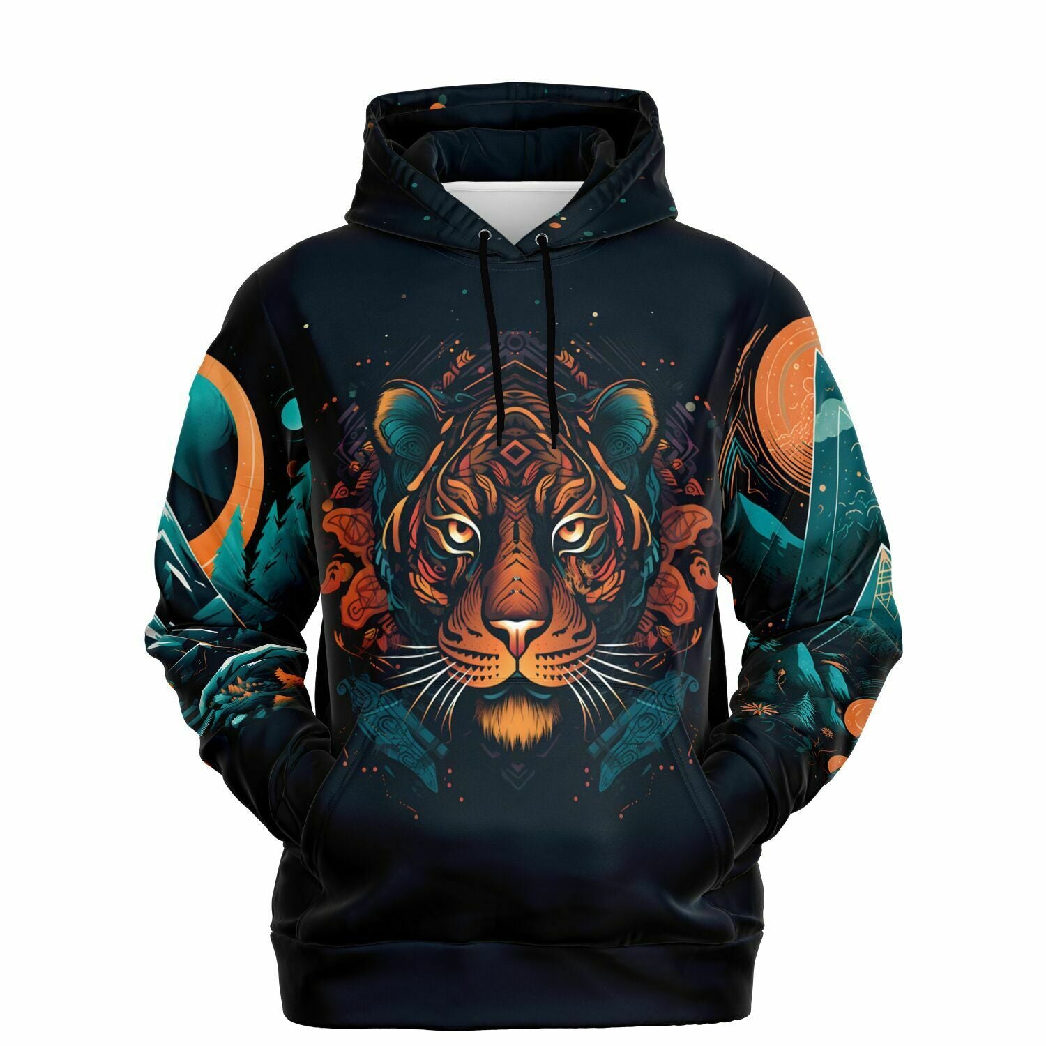 Tigrine Trance Hoodie .sbl-size-table { border-collapse