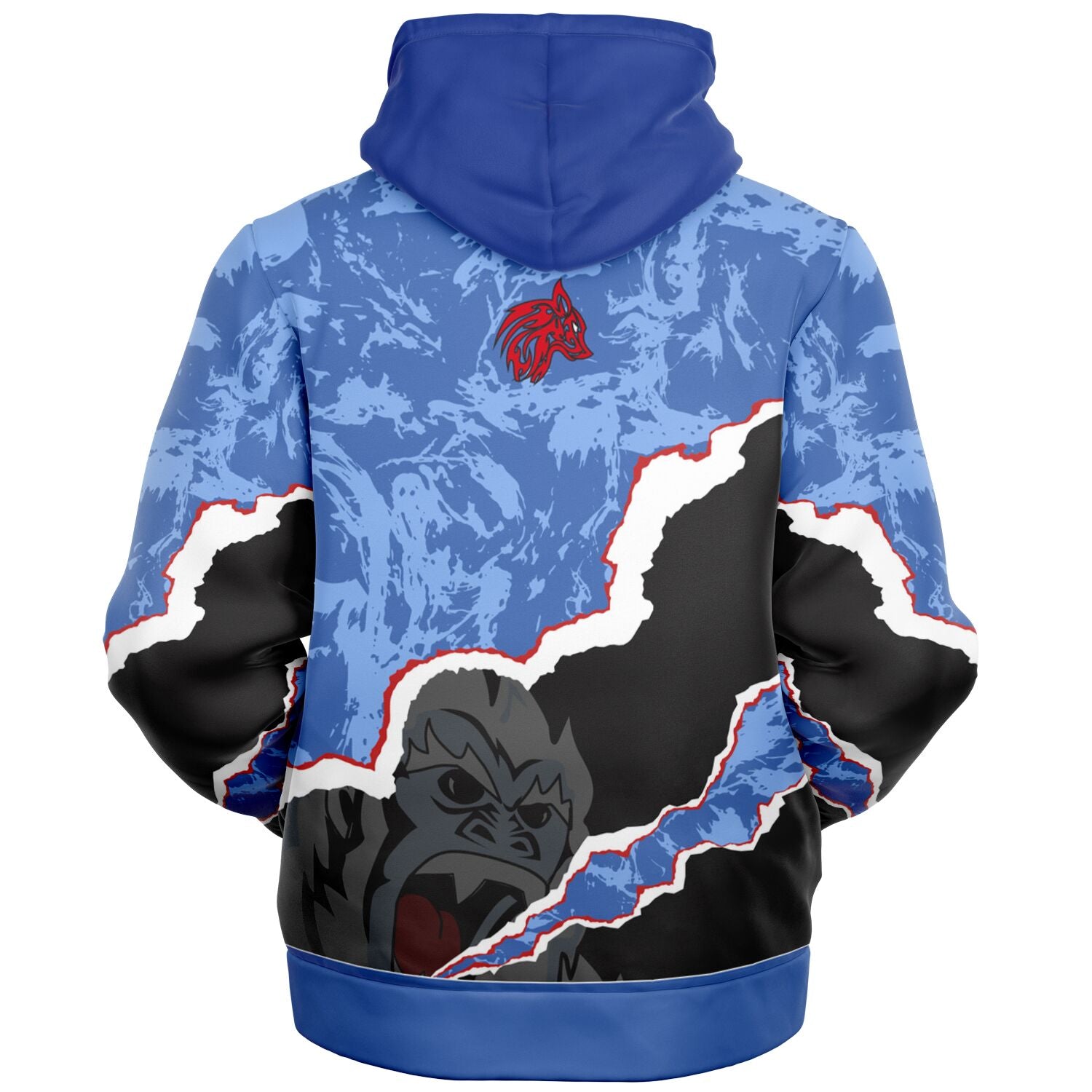 Blue Hills Beasts Microfleece Ziphoodie