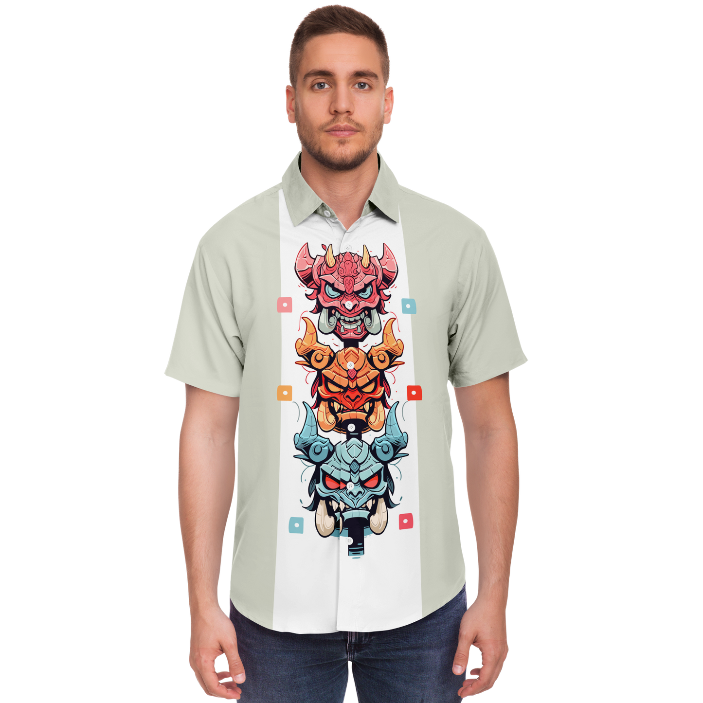 3 Tikis Retro Bowling Shirt v2