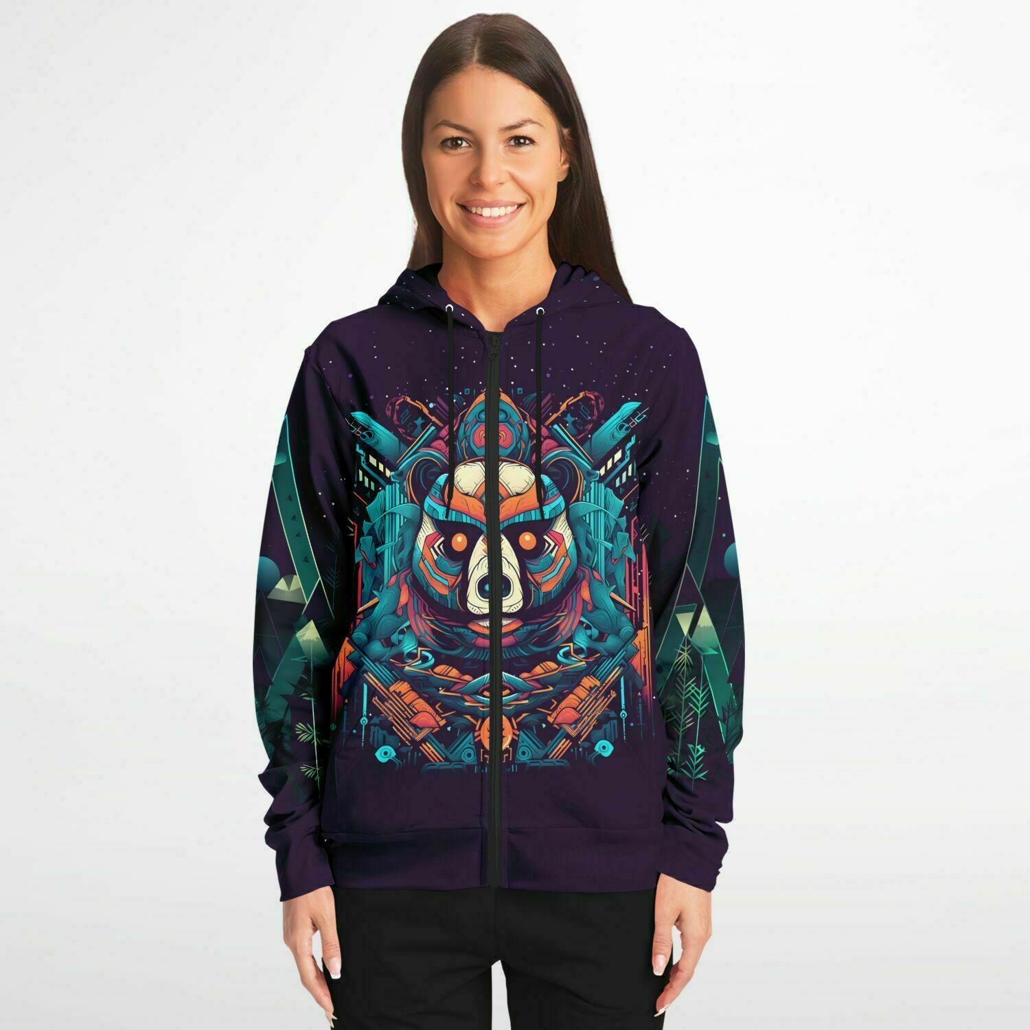 Bamboo Beats Athletic Zip-Up Hoodie - Redwolf Jersey Works