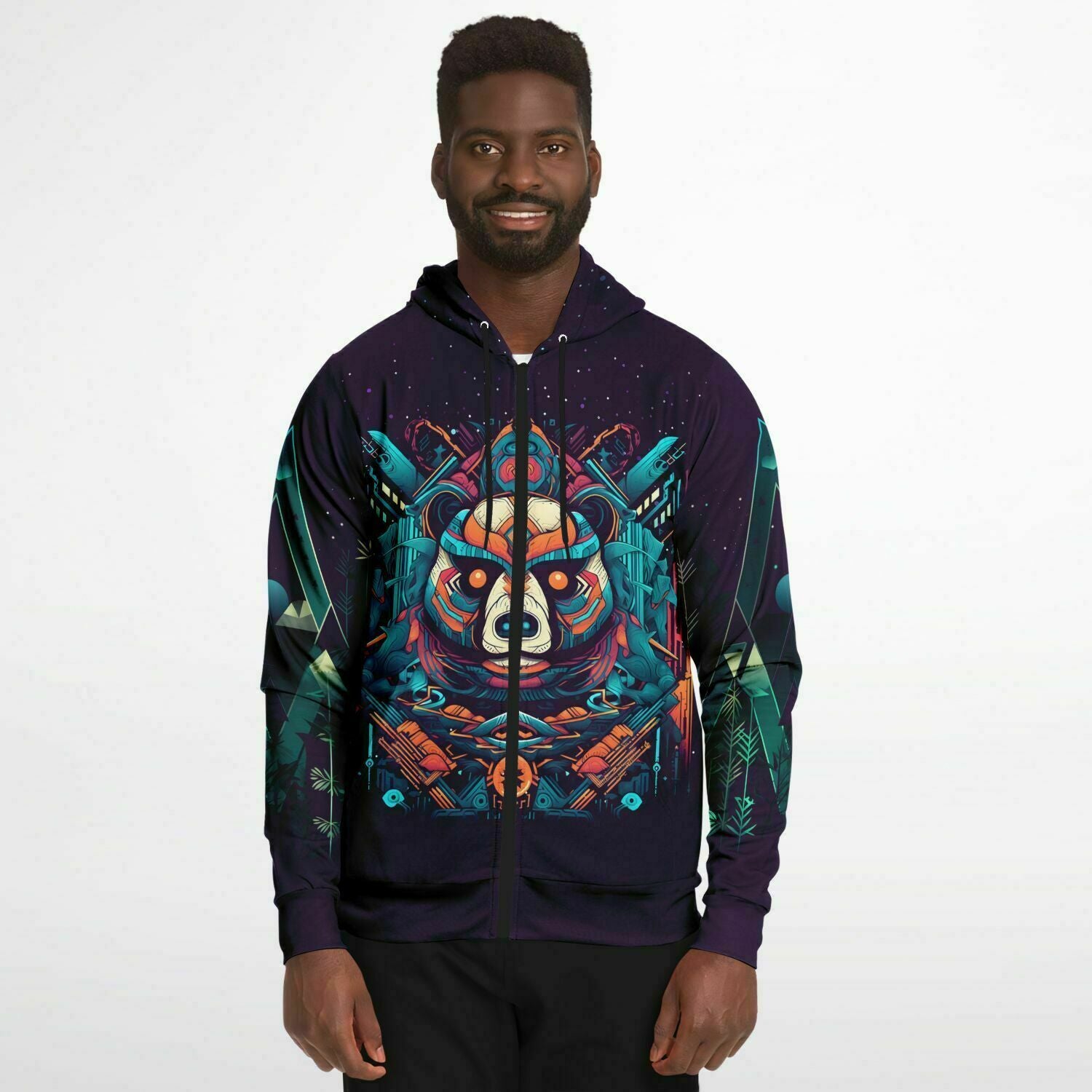 Bamboo Beats Athletic Zip-Up Hoodie - Redwolf Jersey Works