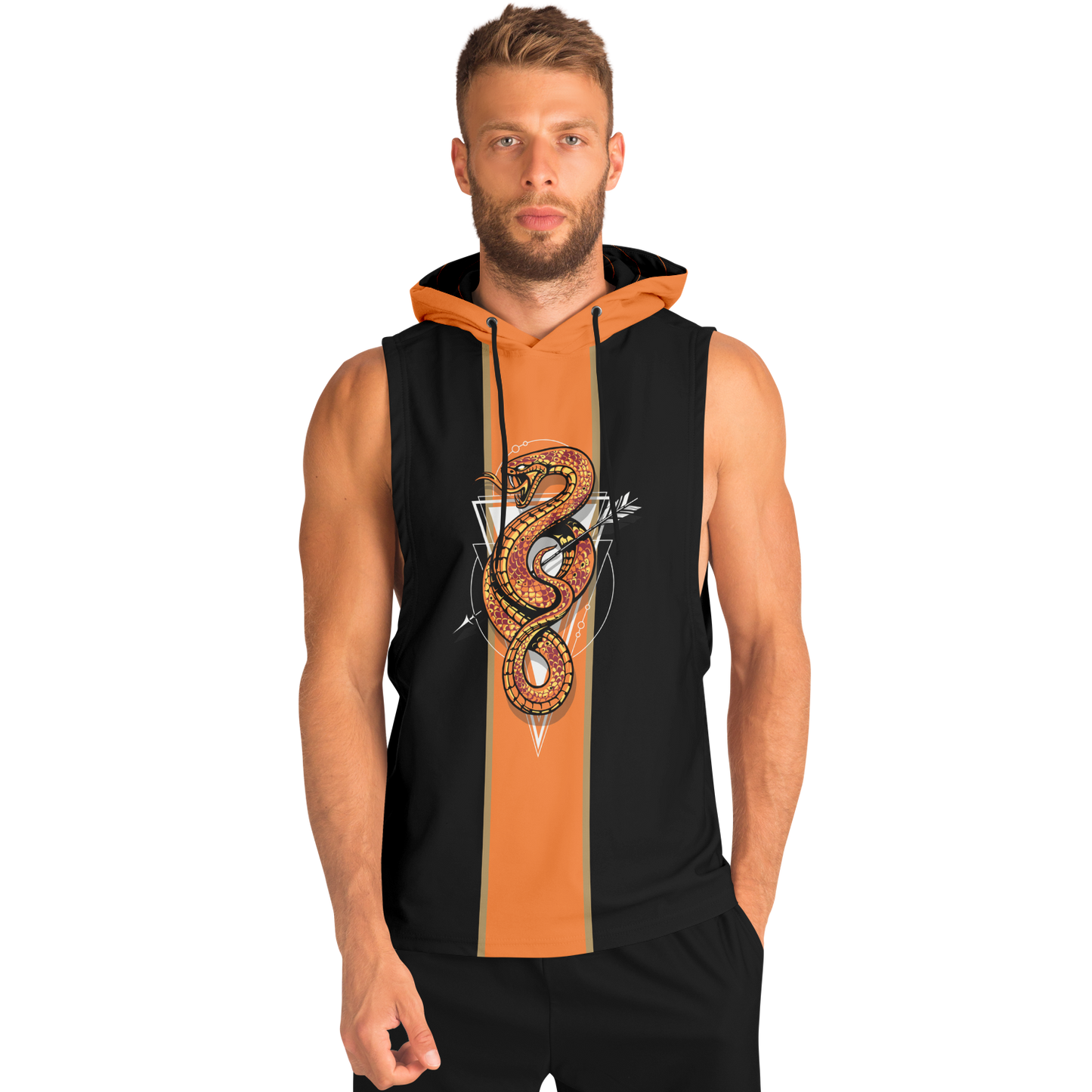Viper Athletic Drop Armhole Hoodie Black Edition