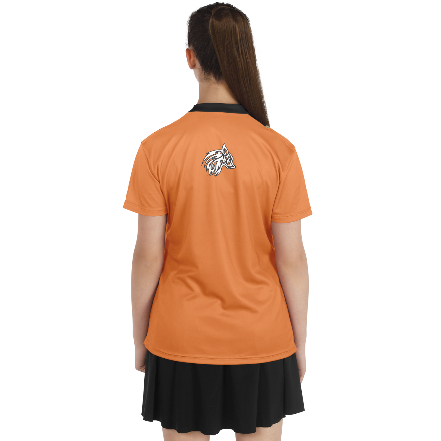 Viper Blade Collar Polo Shirt Orange Edition