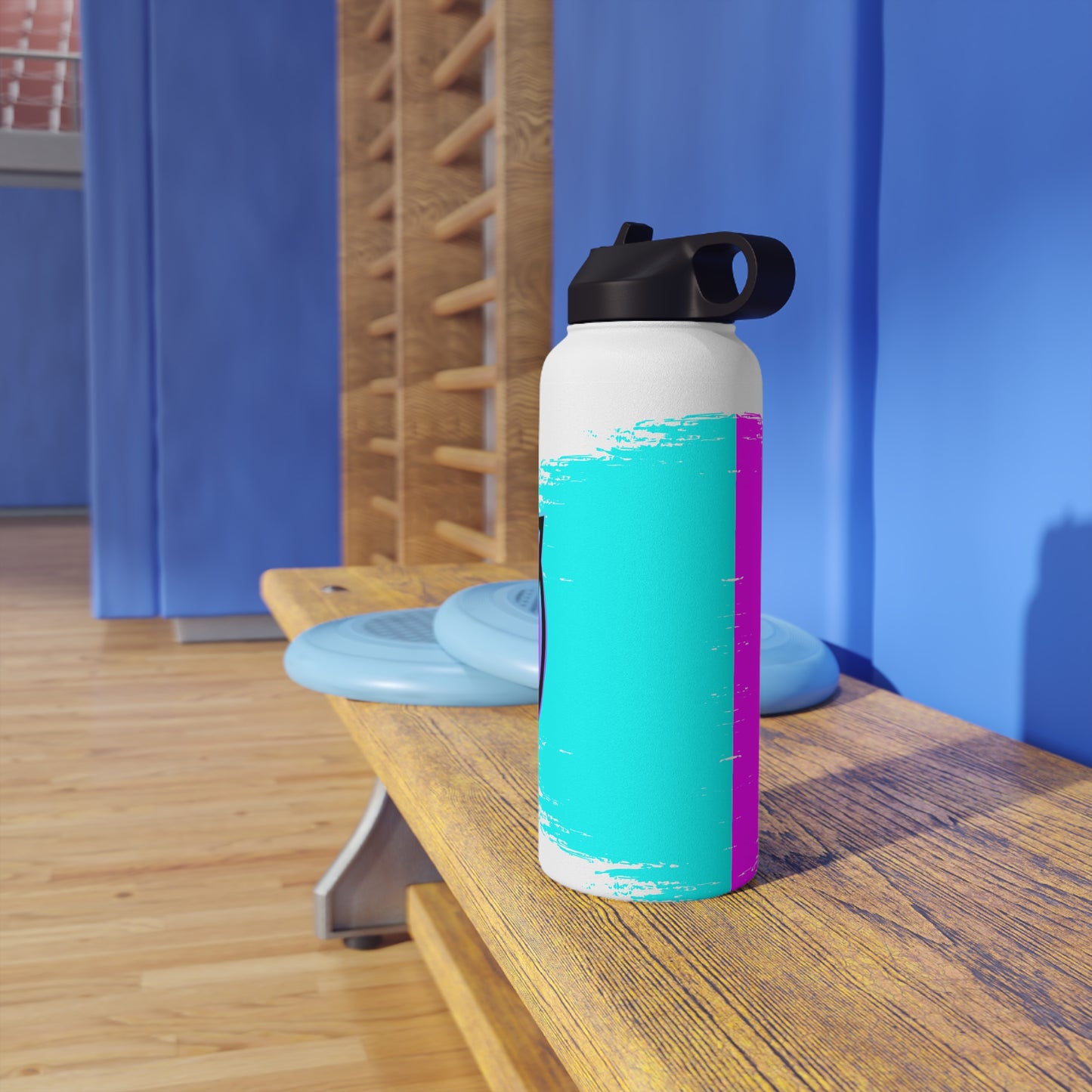 Rush Hour Stainless Steel Water Bottle, Standard Lid