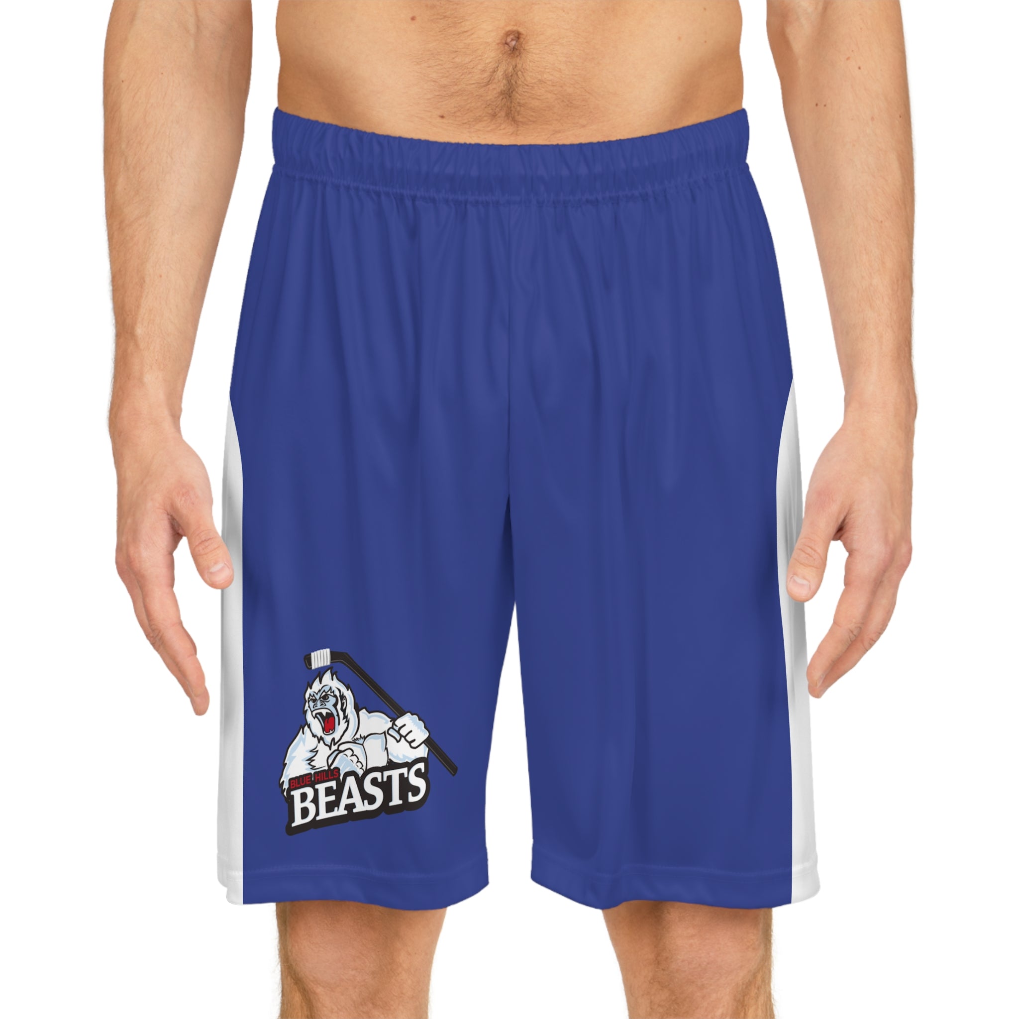 Blue Hills Beasts Dark Shorts