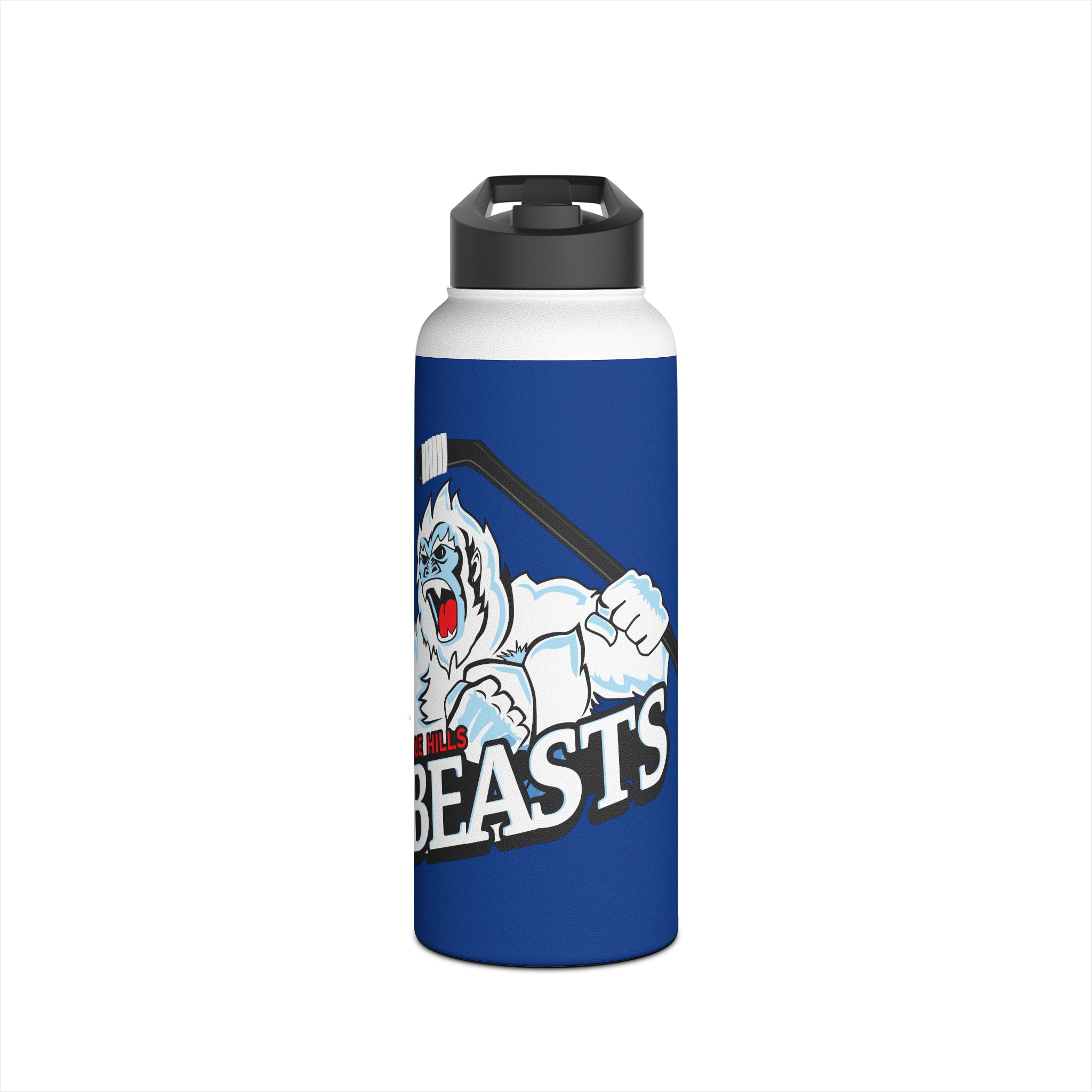 Blue Hills Beasts Stainless Steel Water Bottle, Standard Lid