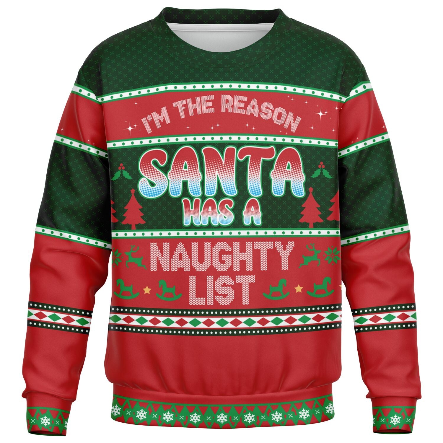 I'm the Reason Kid's Ugly Christmas Sweater