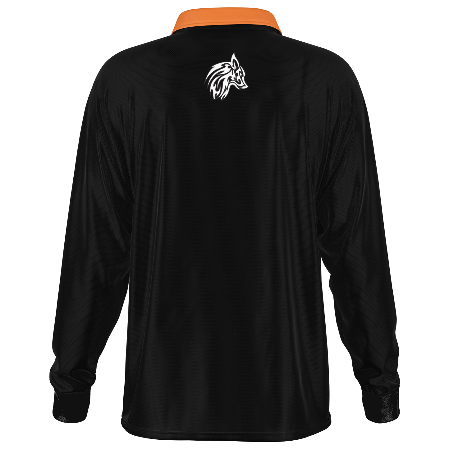 Men’s Viper Long Sleeve Polo Shirt Black Edition