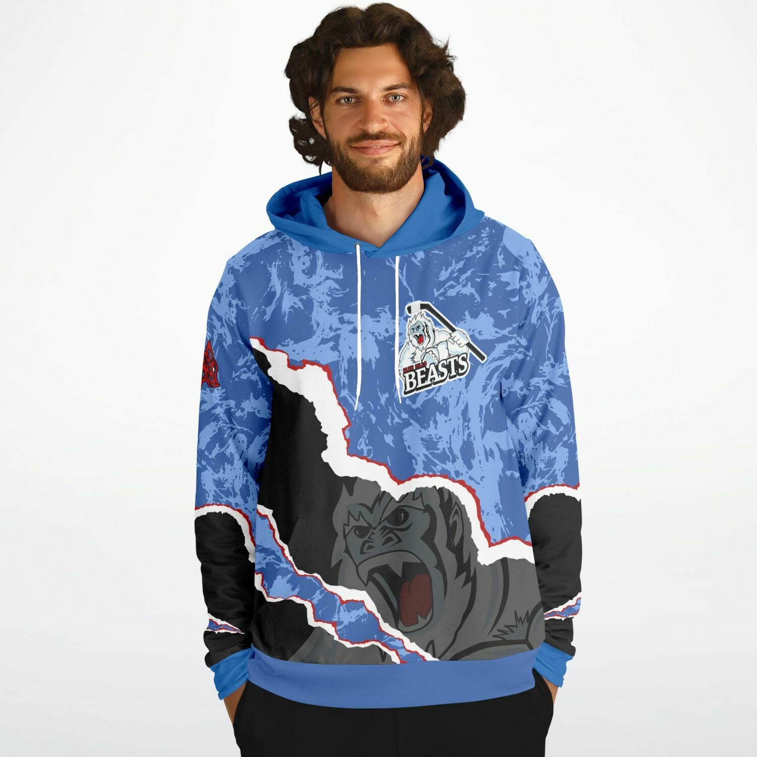 Blue Hills Beasts Hoodie