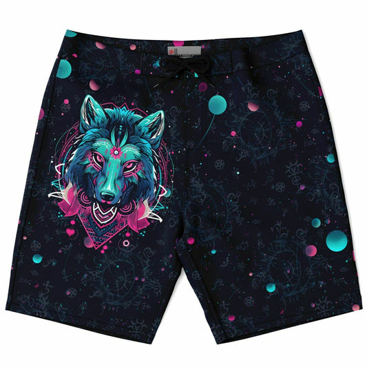 Aurora Howl Board Shorts - Redwolf Jersey Works
